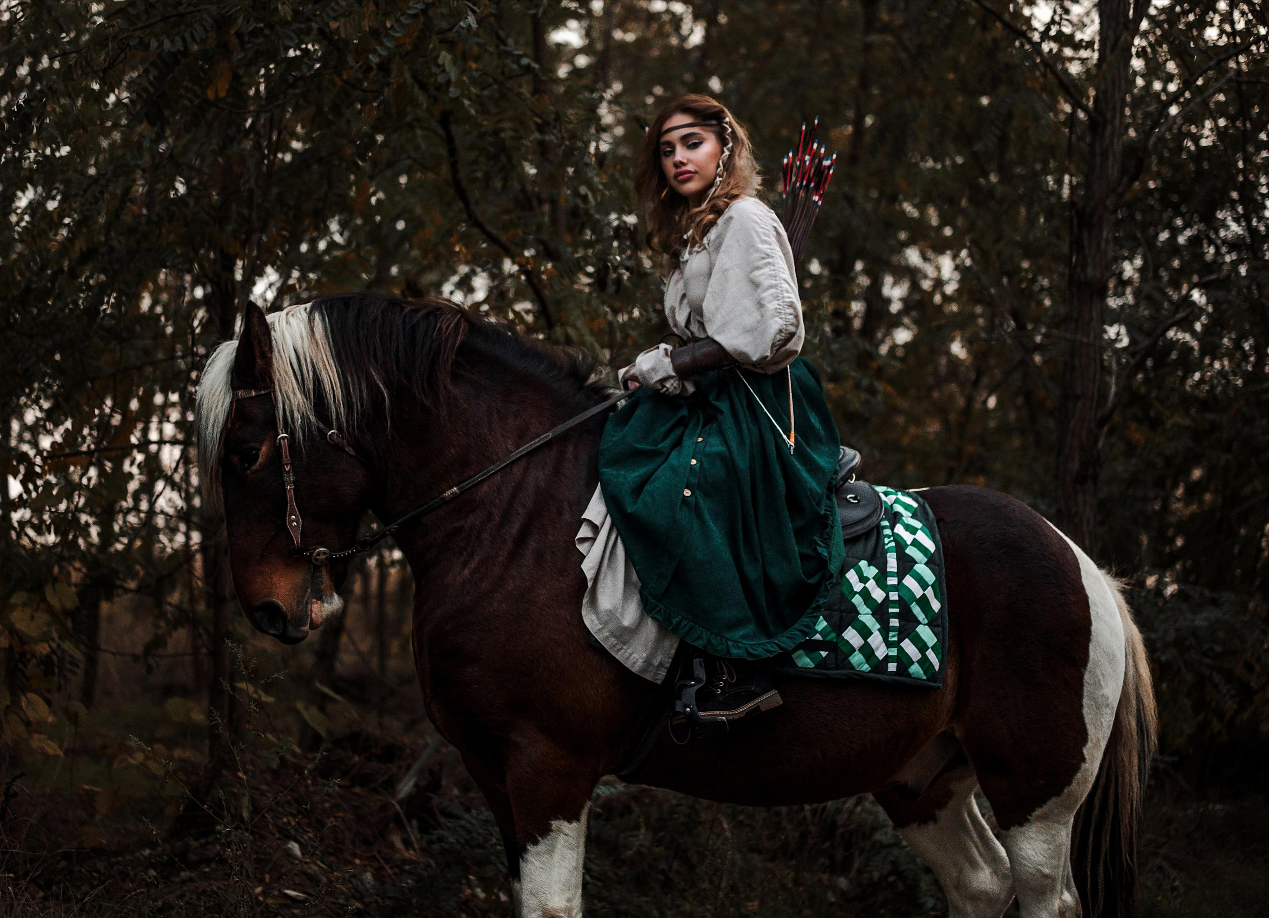 Лучница. Конный и театральный фотограф Анапа