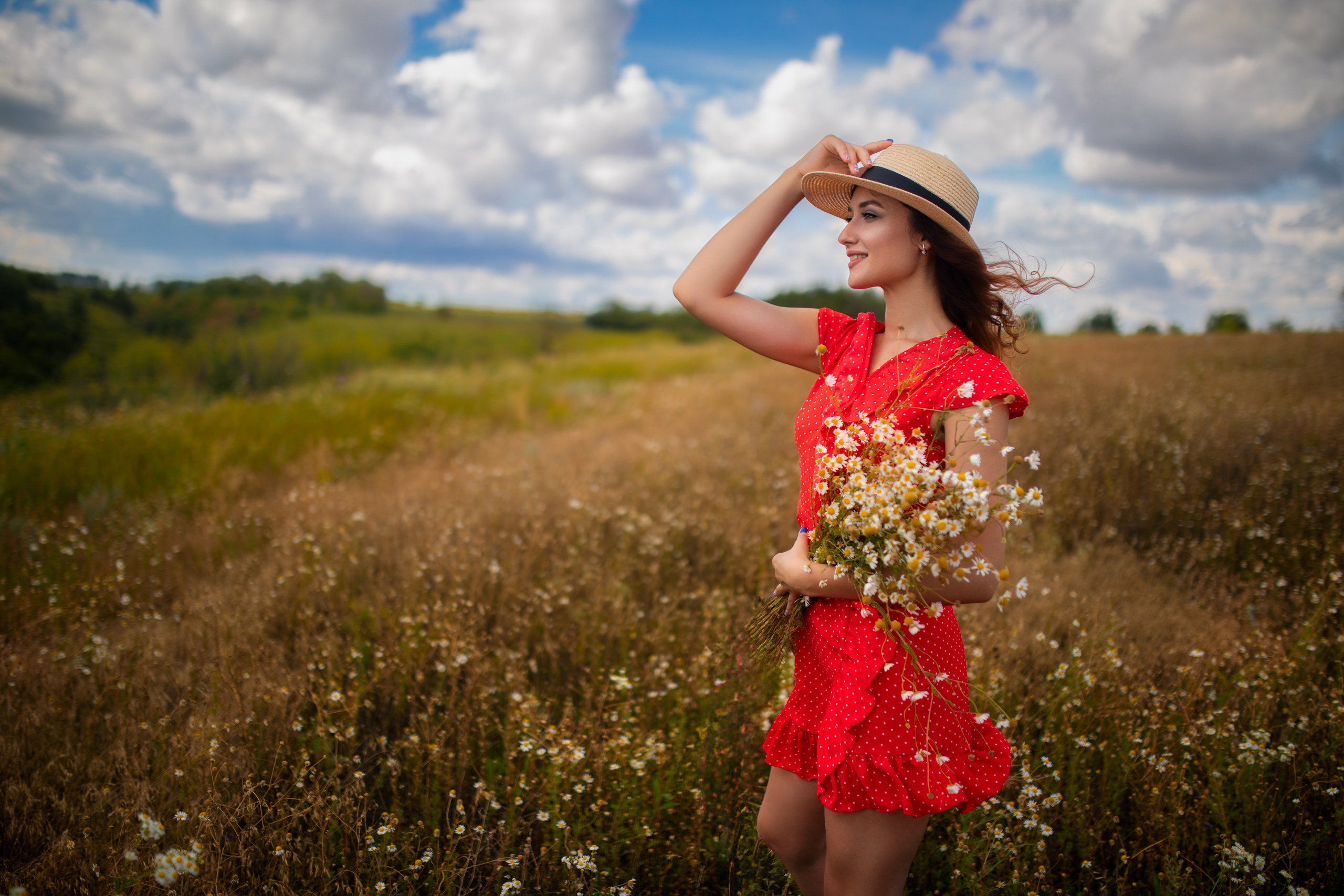 Съемка с Анастасией на природе в формате для «себя»