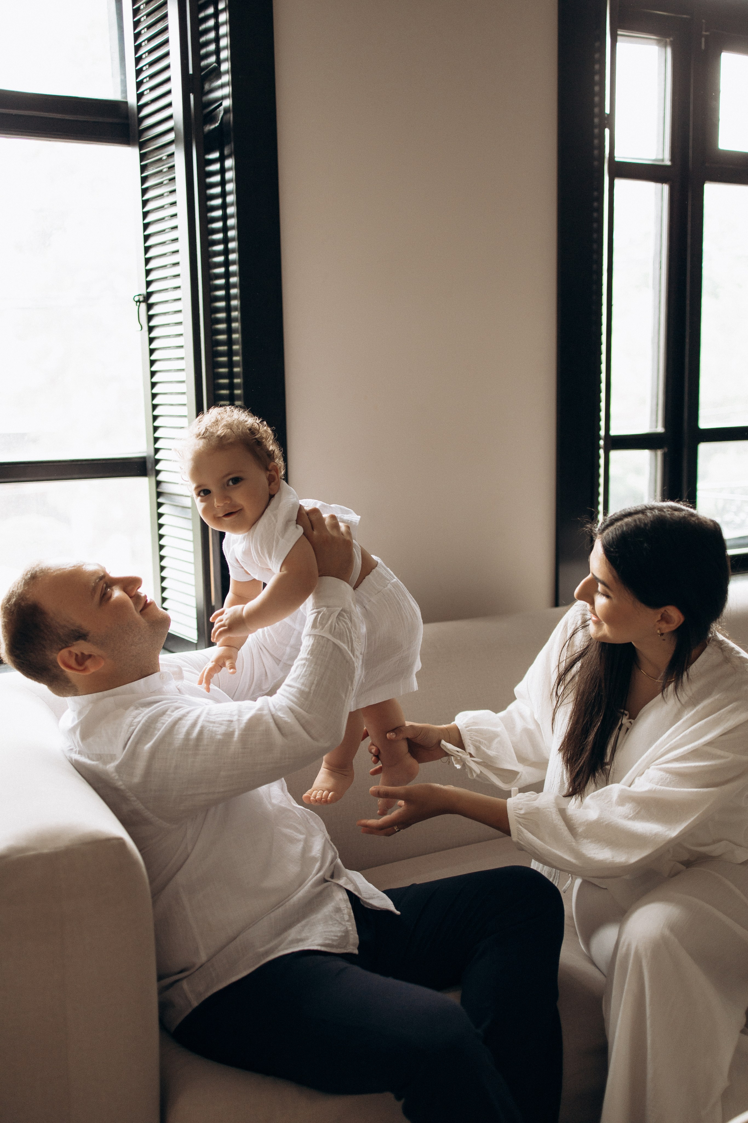 Семейная годик. Самый теплый фотограф в Краснодаре Рябоконь Ксения