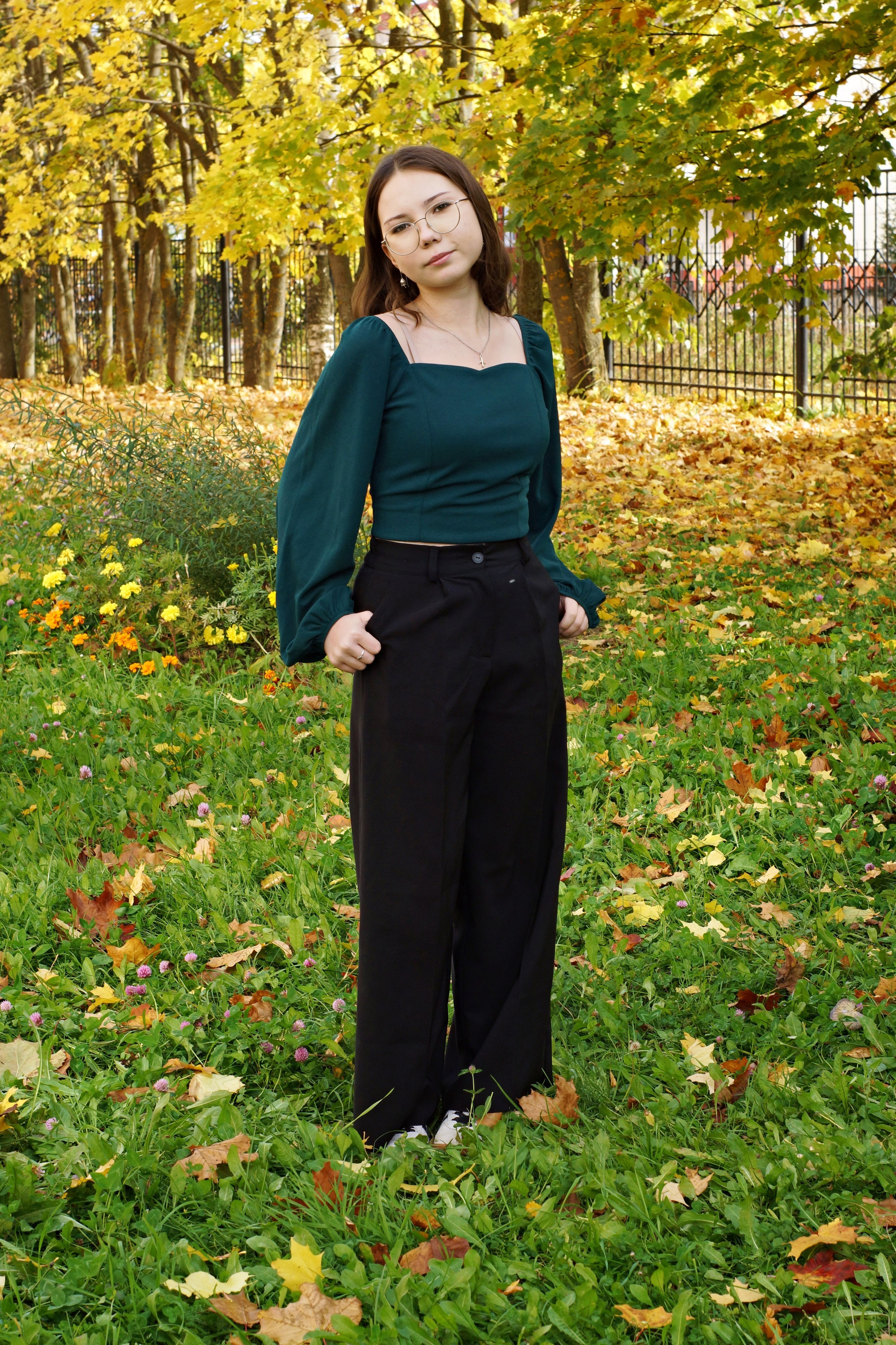 Осенняя фотосессия в школе г. Йошкар-Ола