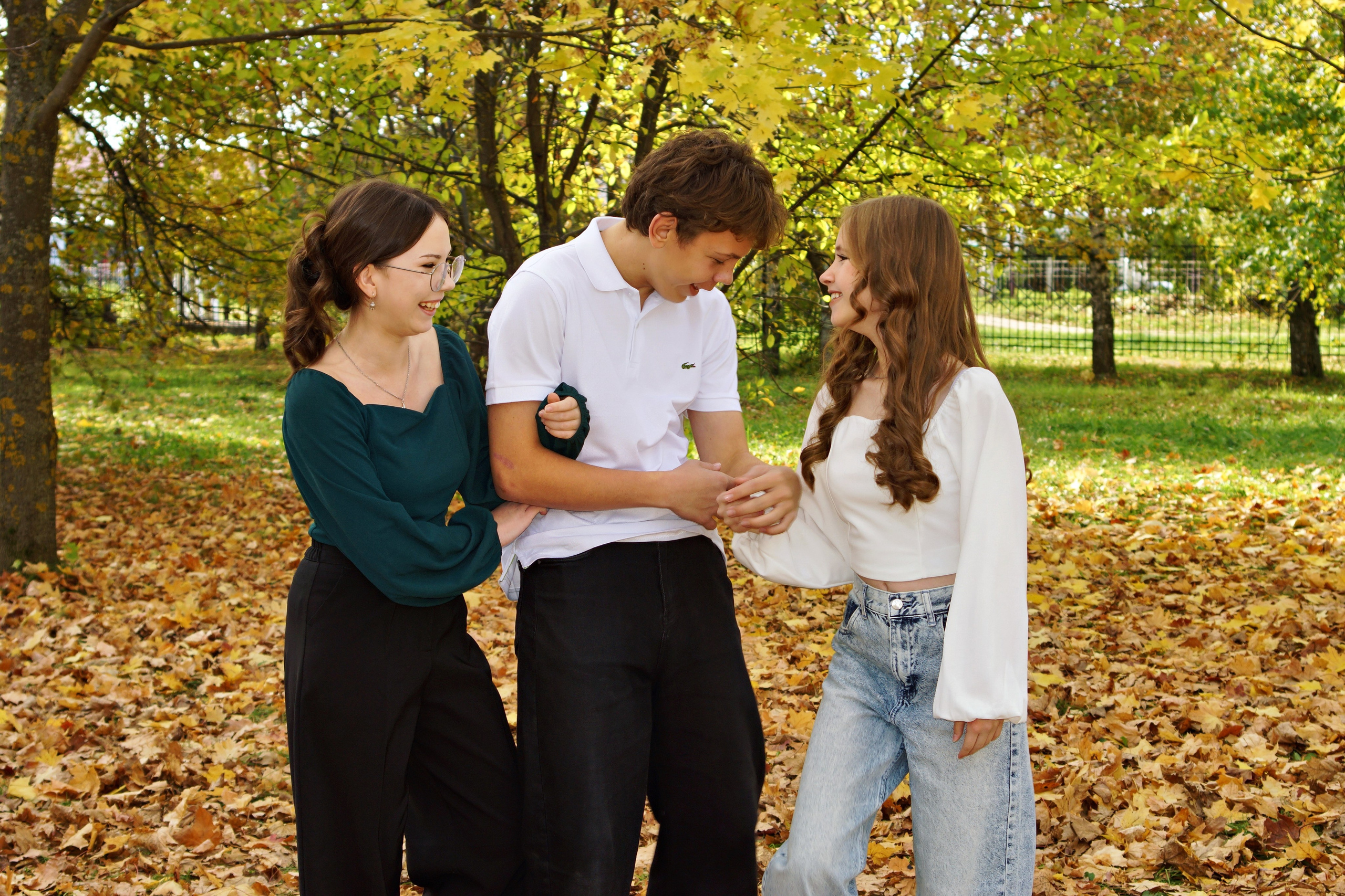 Осенняя фотосессия в школе г. Йошкар-Ола