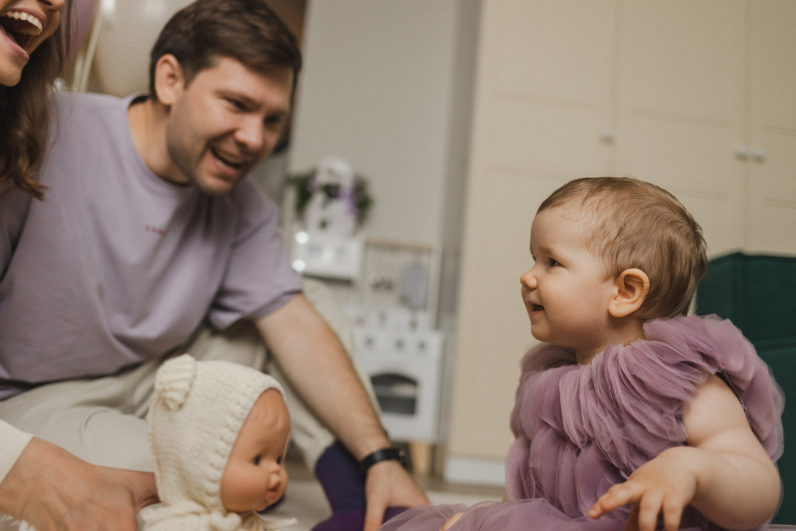 Аглае 1 годик. Семейный фотограф в Москве