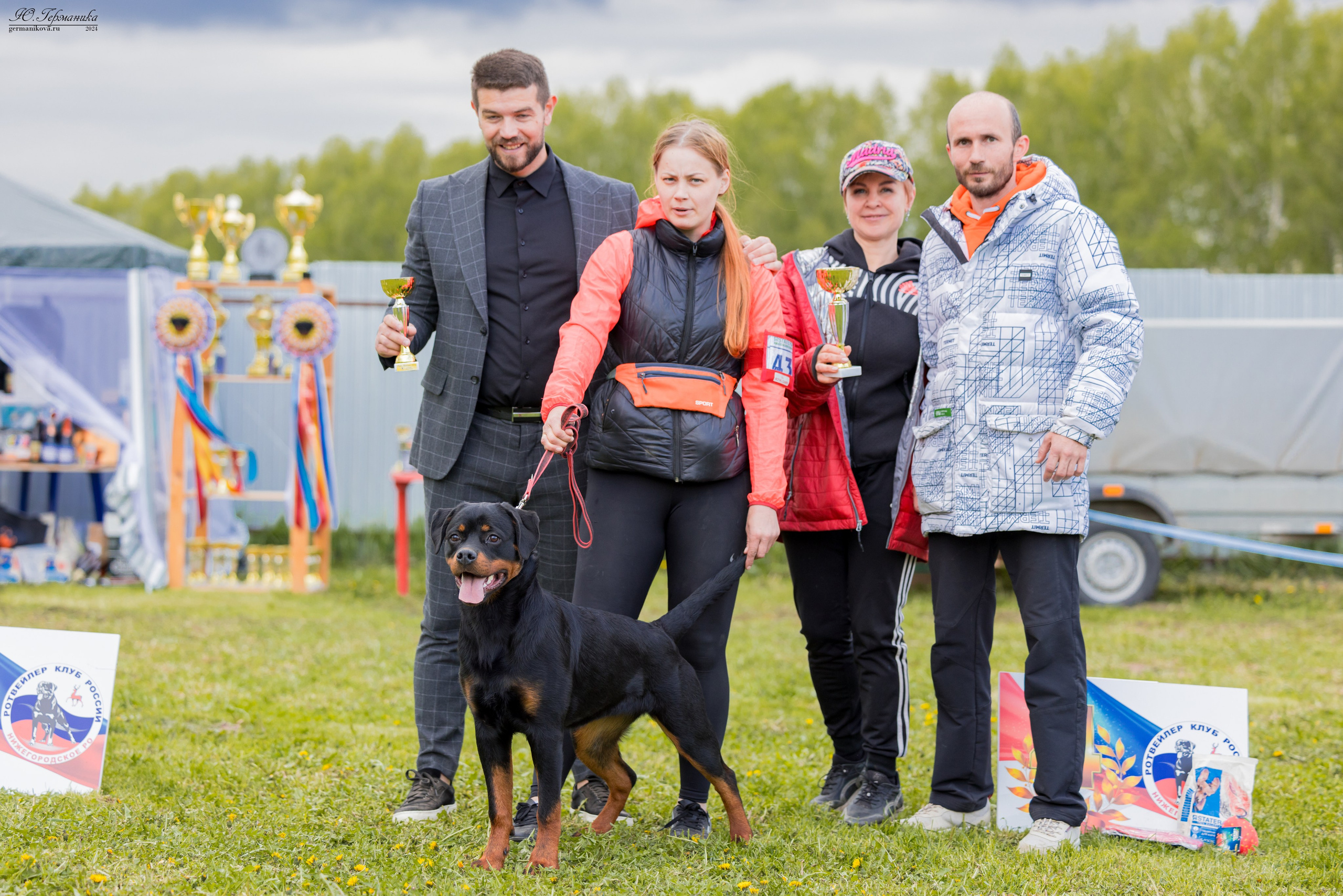 Нижний Новгород 11-12.05.2024 моно ротвейлеров. Фотограф-анималист Юлия Германика