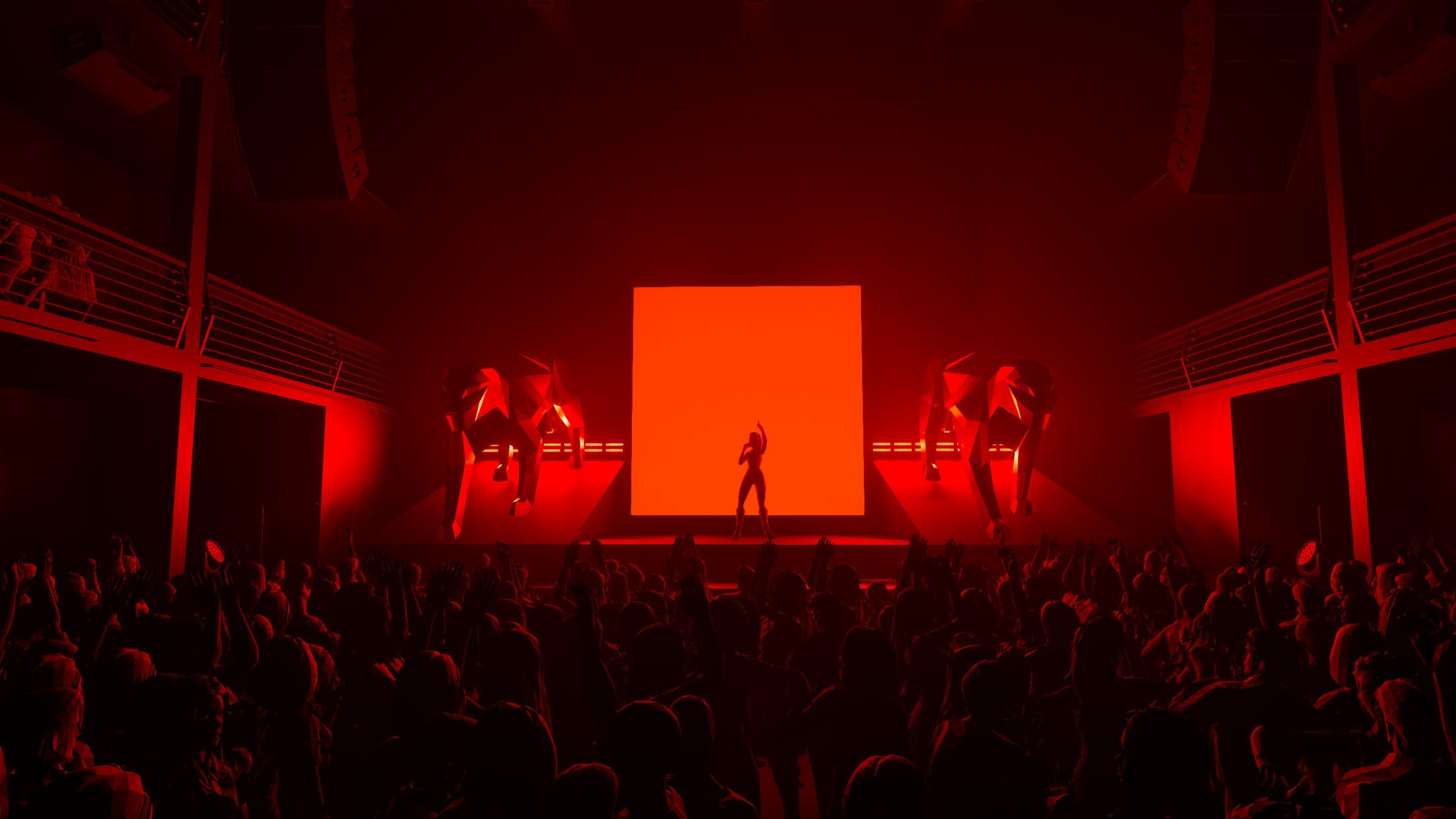 LOW POLY LIONESSES. OOPS TEAM