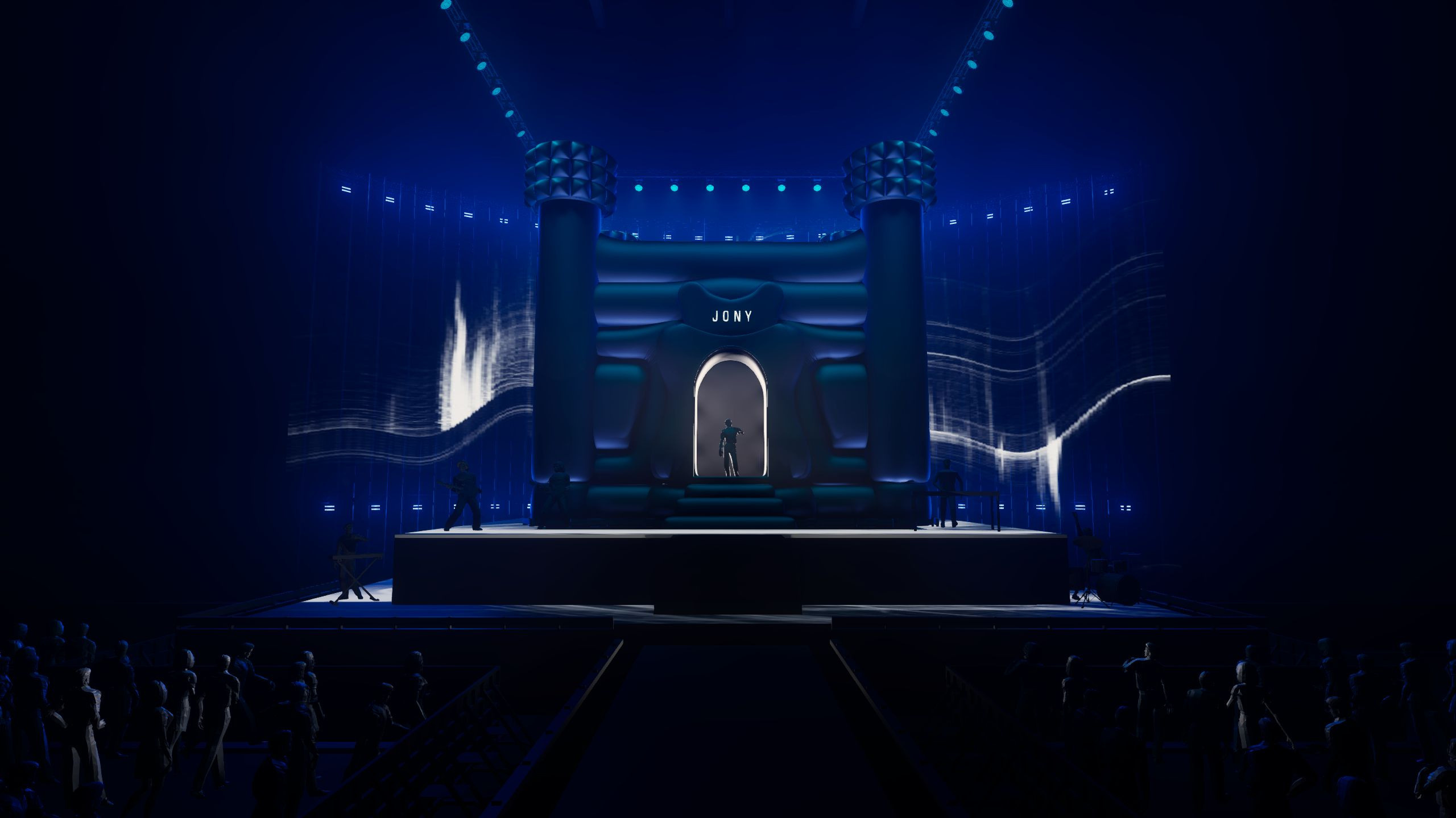 INFLATABLE CASTLE. OOPS