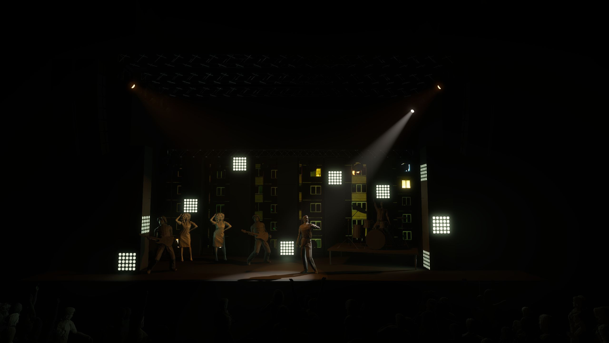 CITY LIGHTS. OOPS TEAM