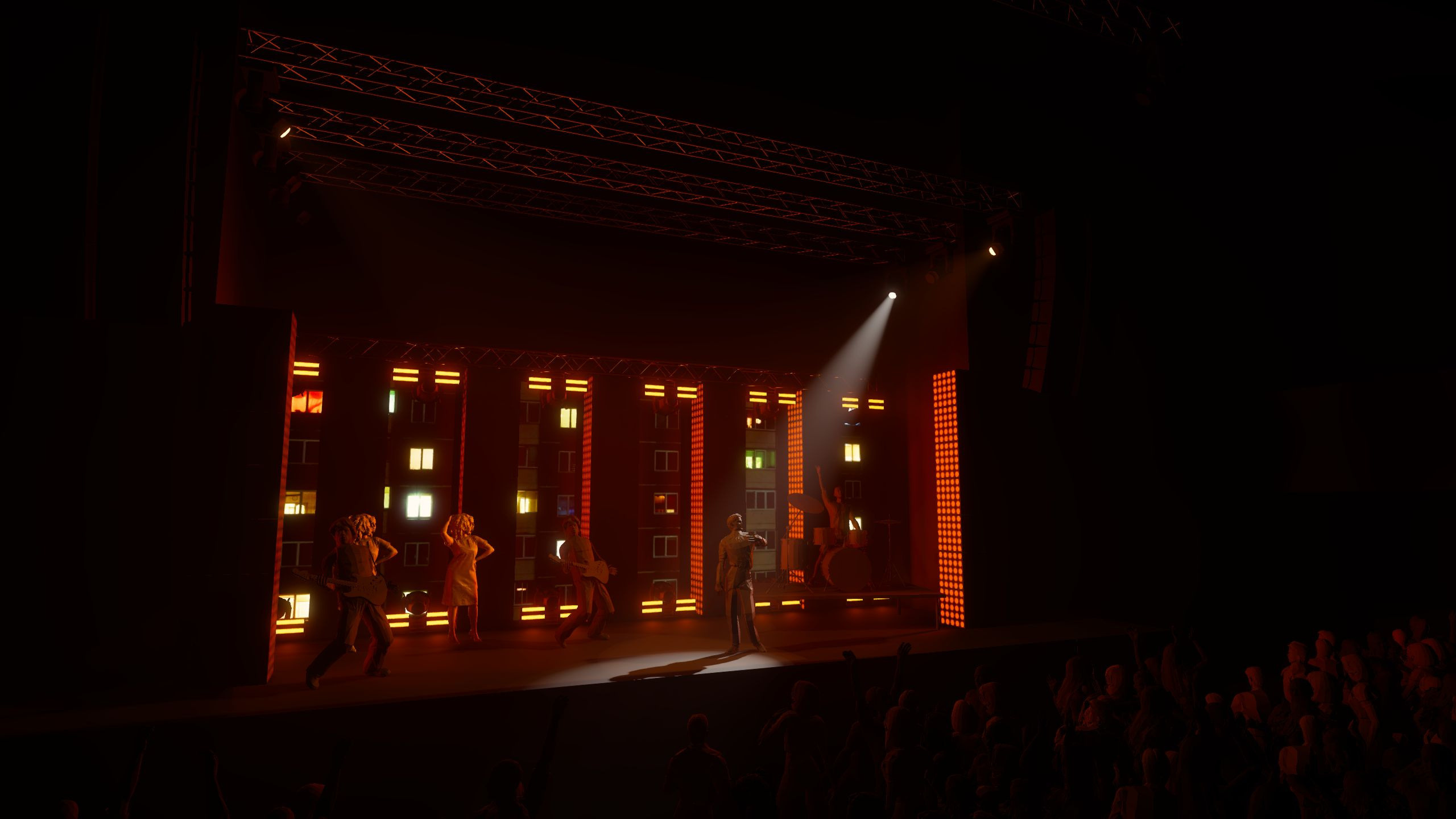 CITY LIGHTS. OOPS TEAM