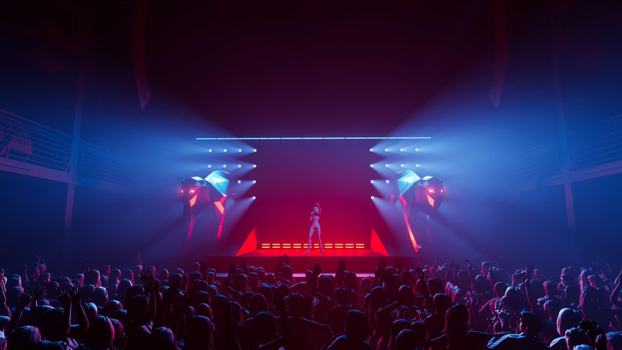 LOW POLY LIONESSES. OOPS TEAM