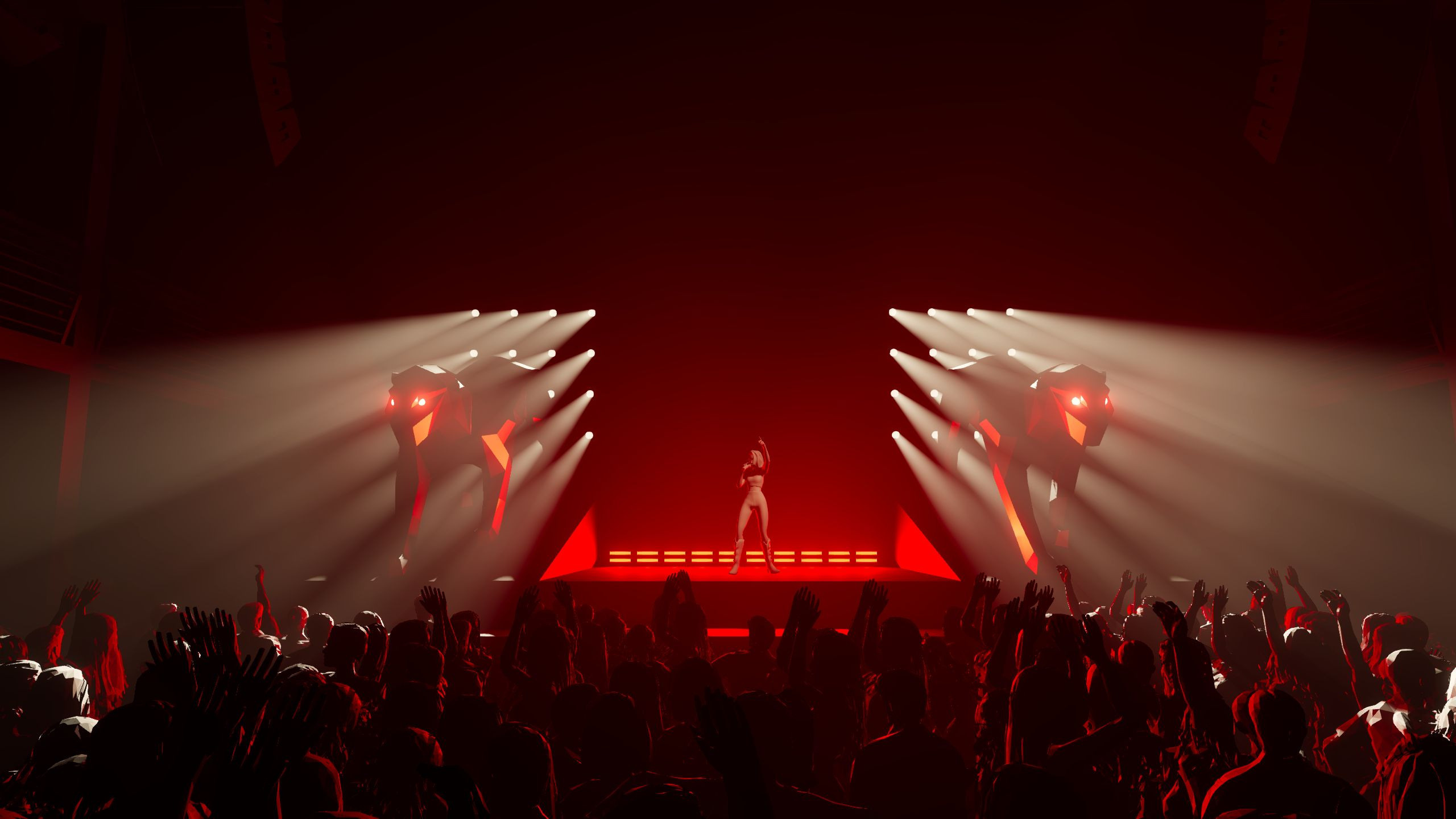 LOW POLY LIONESSES. OOPS TEAM