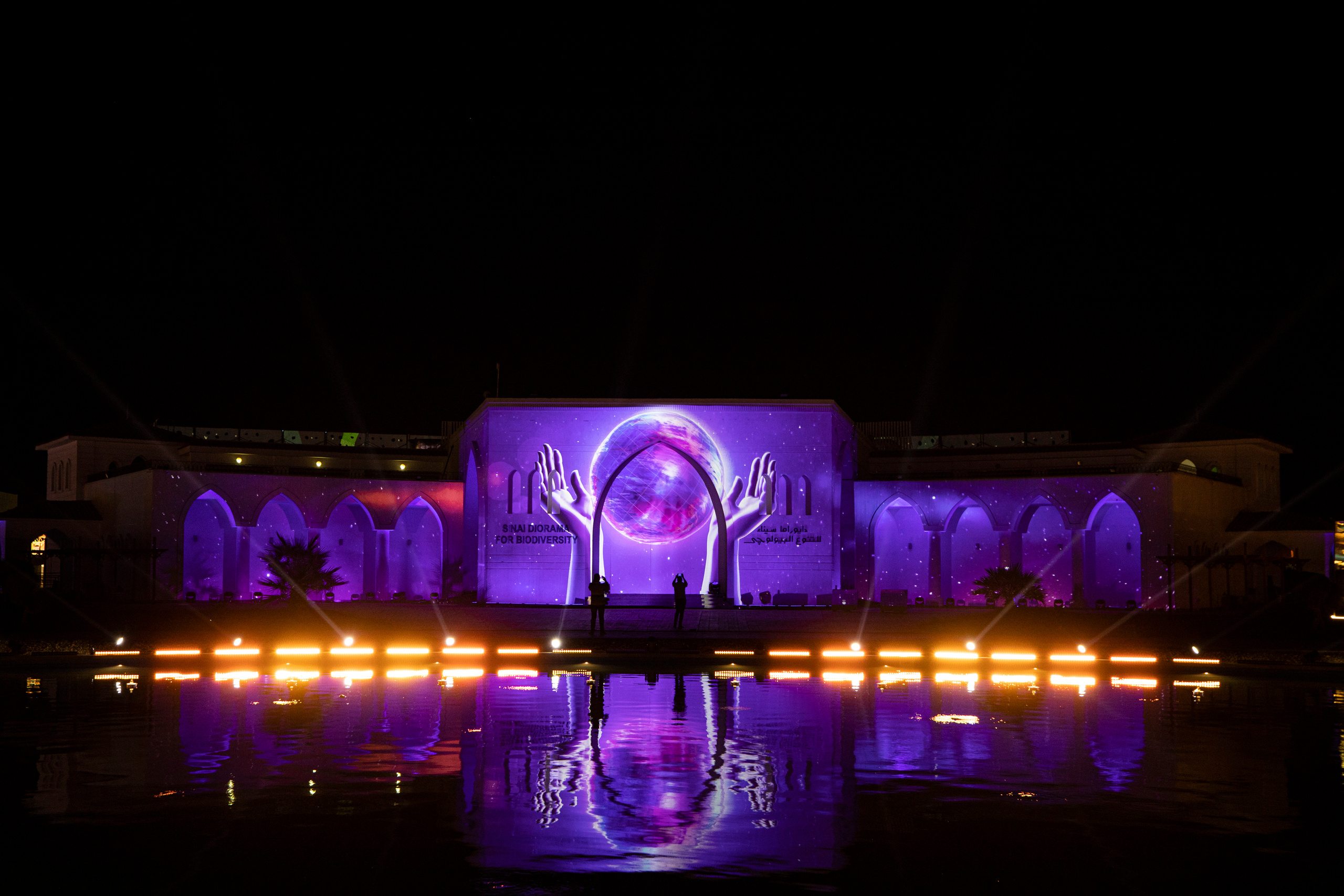 Мэппинг шоу для COP 27. OOPS