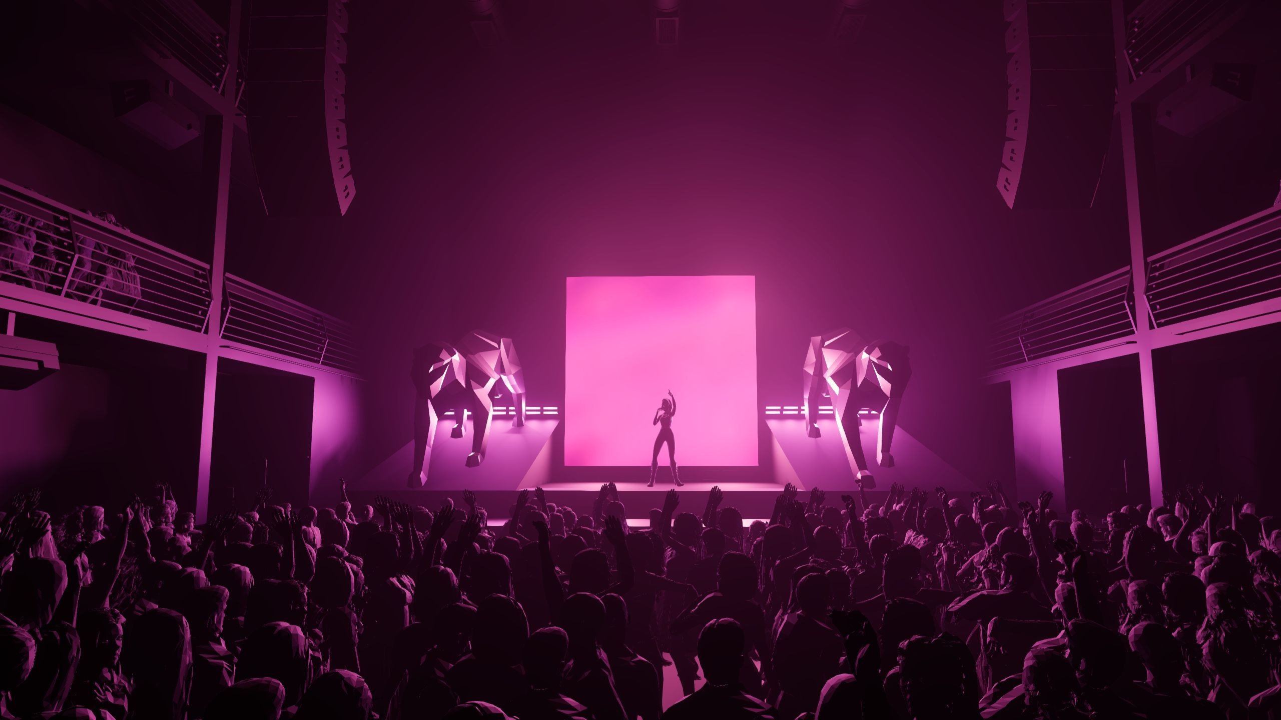 LOW POLY LIONESSES. OOPS TEAM