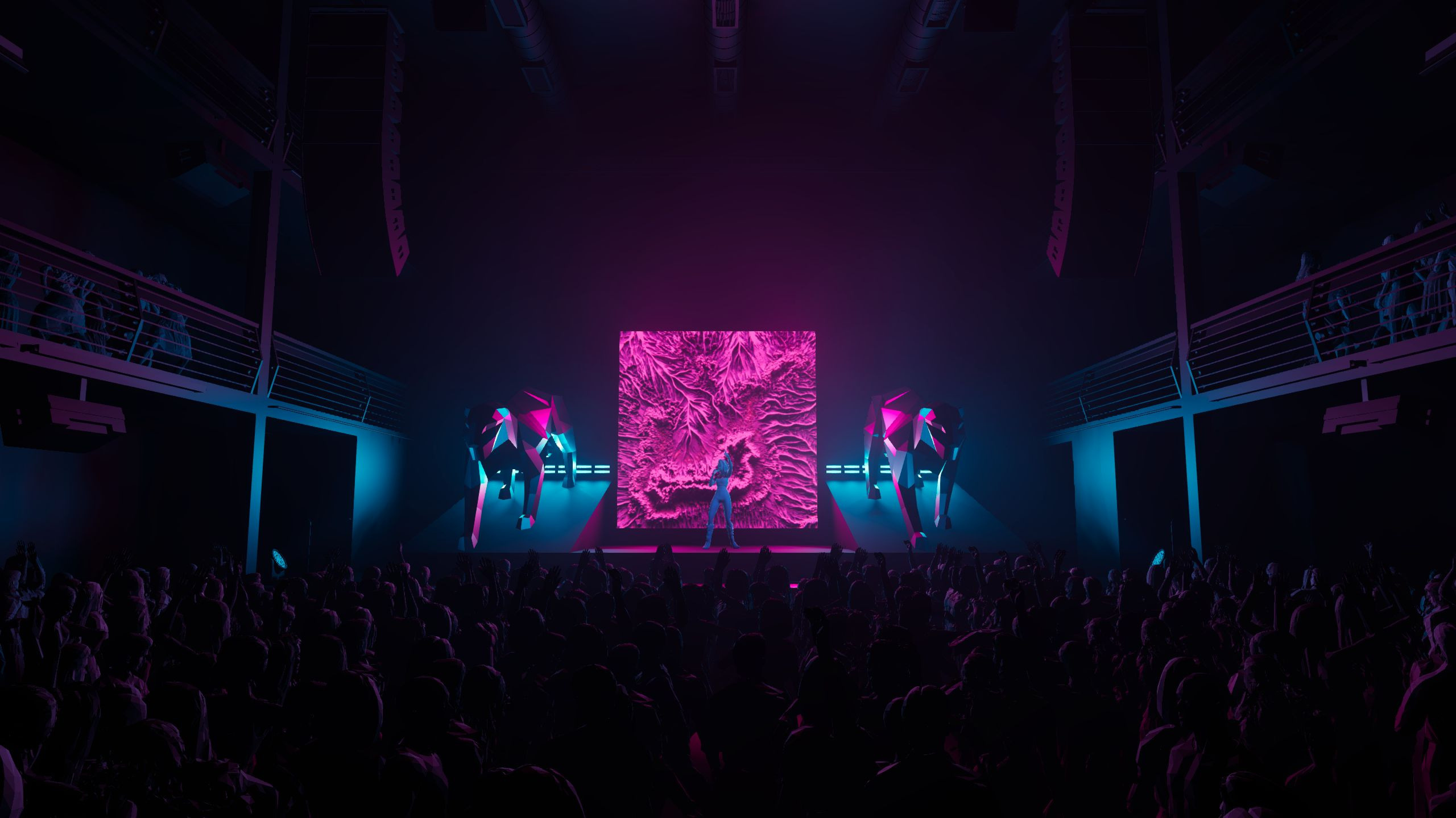 LOW POLY LIONESSES. OOPS TEAM