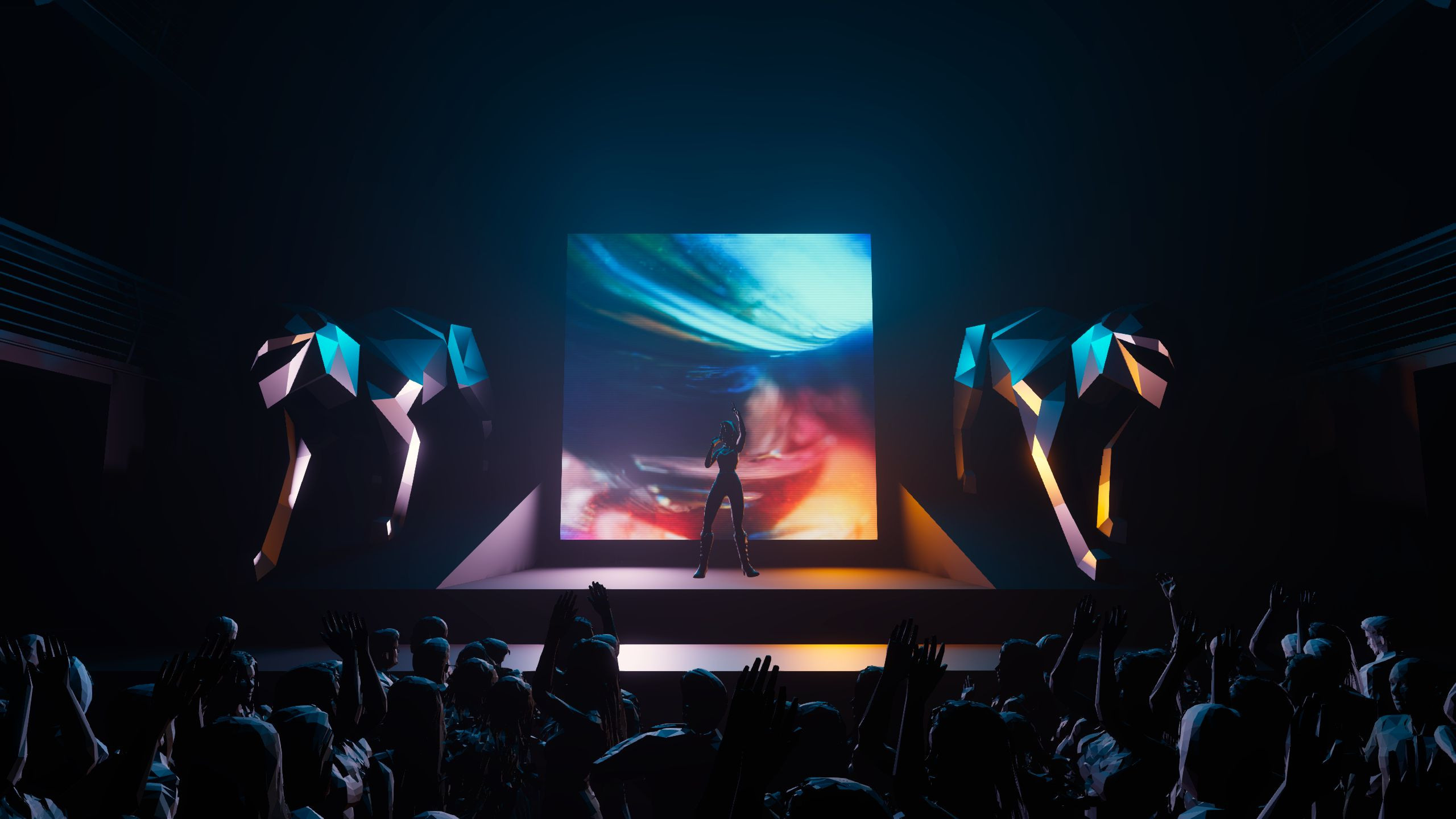 LOW POLY LIONESSES. OOPS TEAM