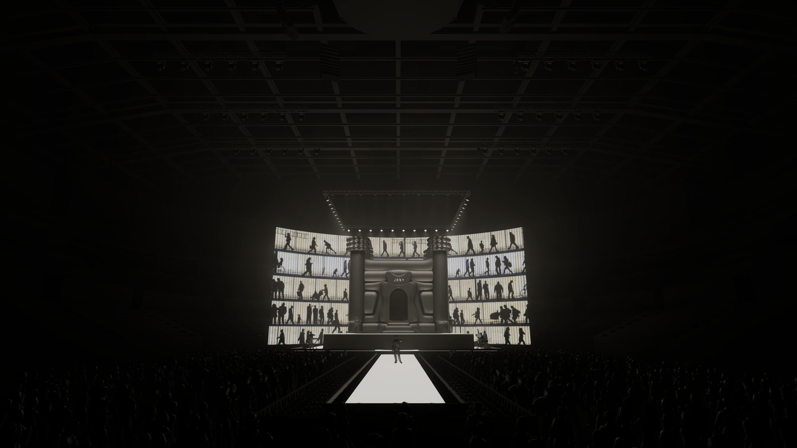 INFLATABLE CASTLE. OOPS