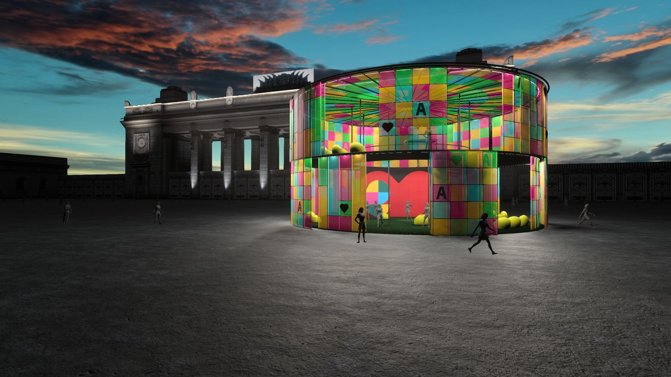 CHEERFUL PAVILION. OOPS TEAM