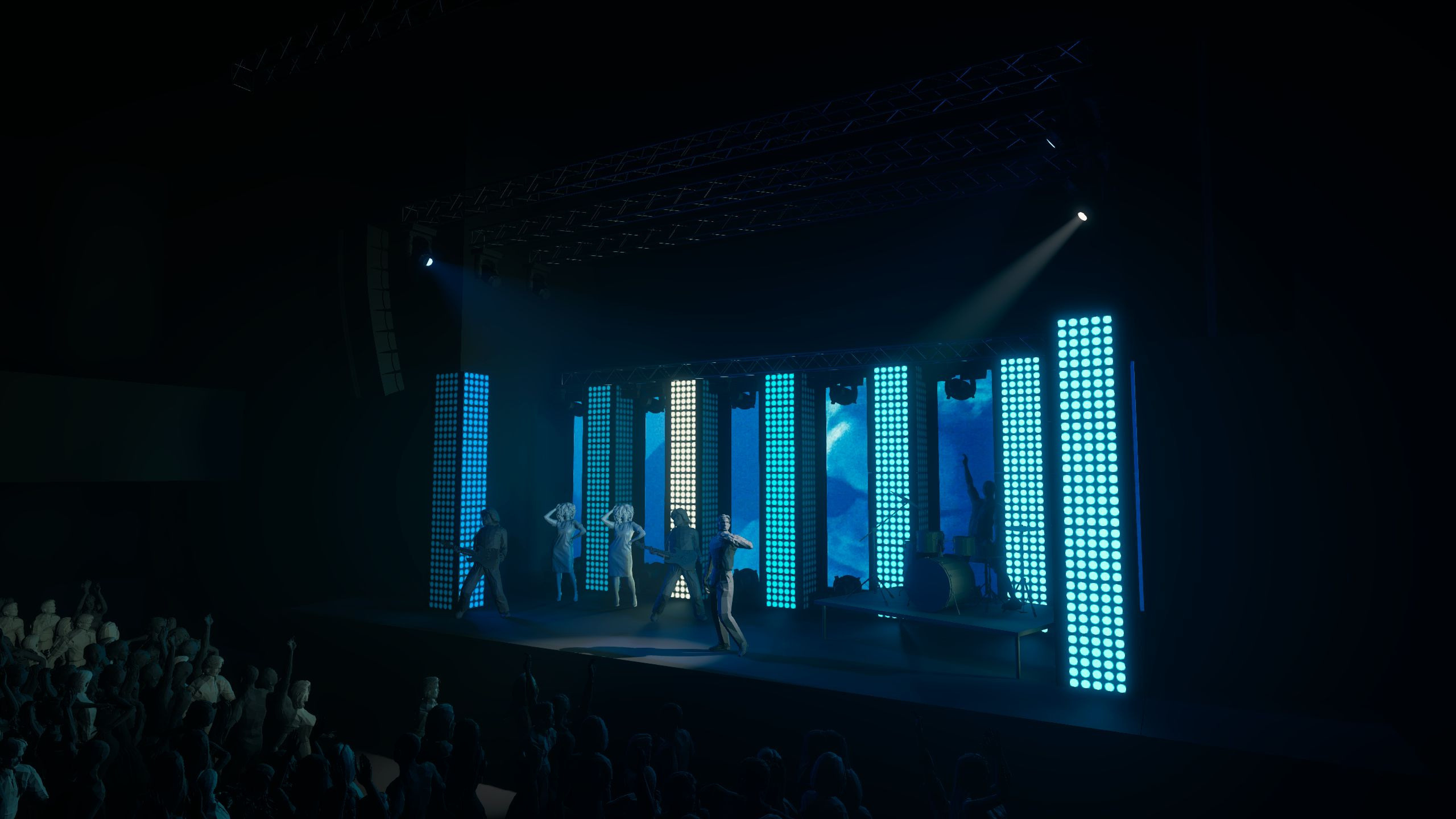 CITY LIGHTS. OOPS TEAM