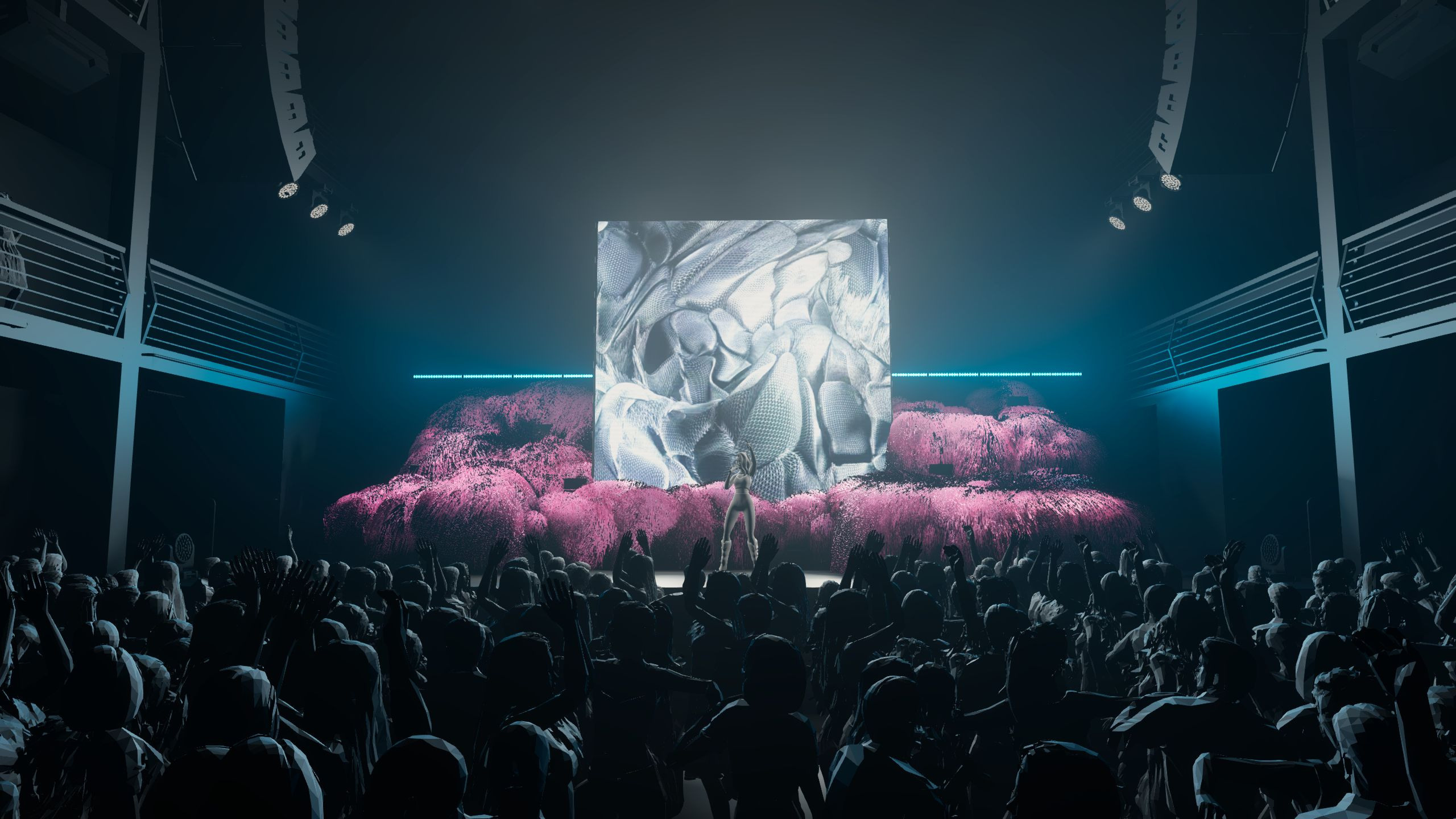 FUR COAT FOR STAGE. OOPS TEAM