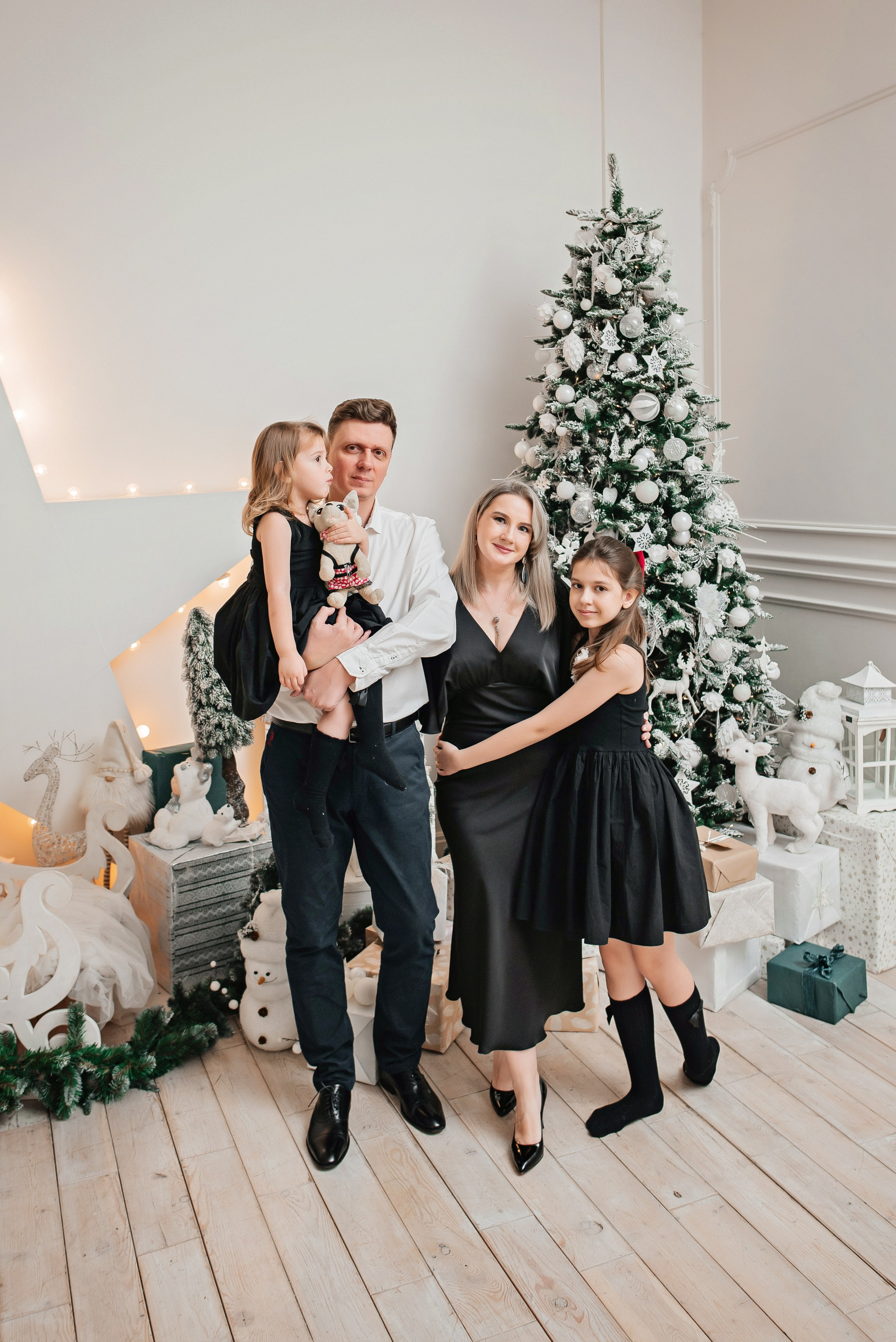 Новый год семьи Виктории. Детский и семейный фотограф выпускной альбом Приморско-Ахтарск