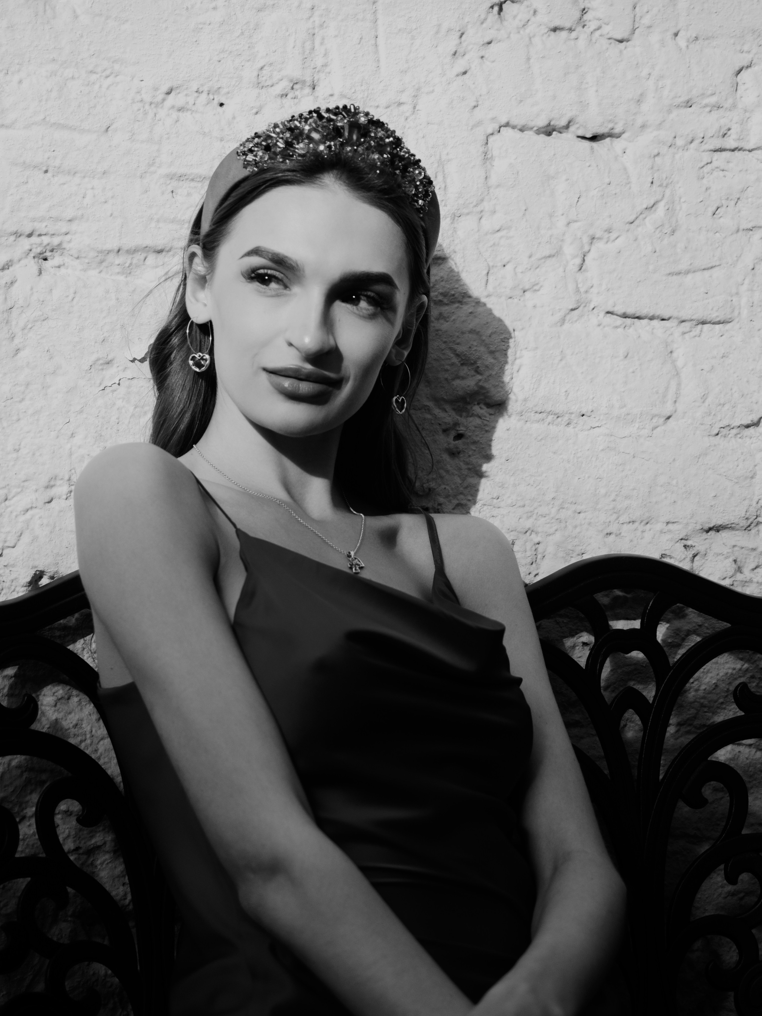 Ч/б портрет женский