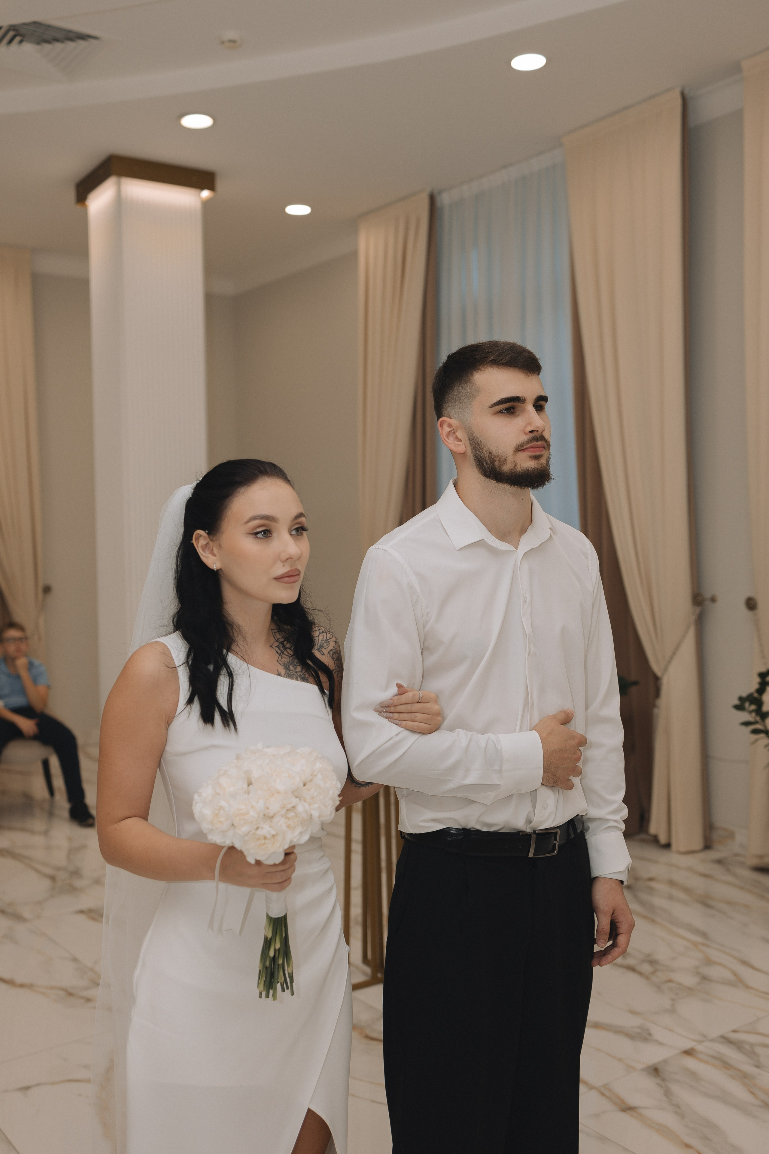 Милена и Филипп (2024). Свадебный и семейный фотограф в Москве Яна Шувалова