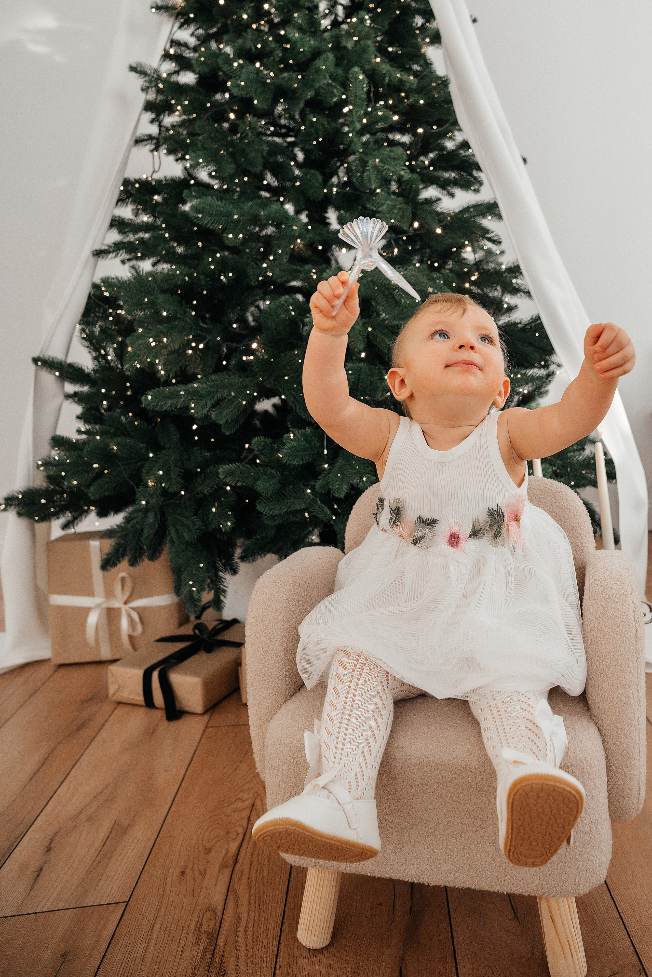 Семейная съемка к Новому году. Фотограф Анастасия Фомина