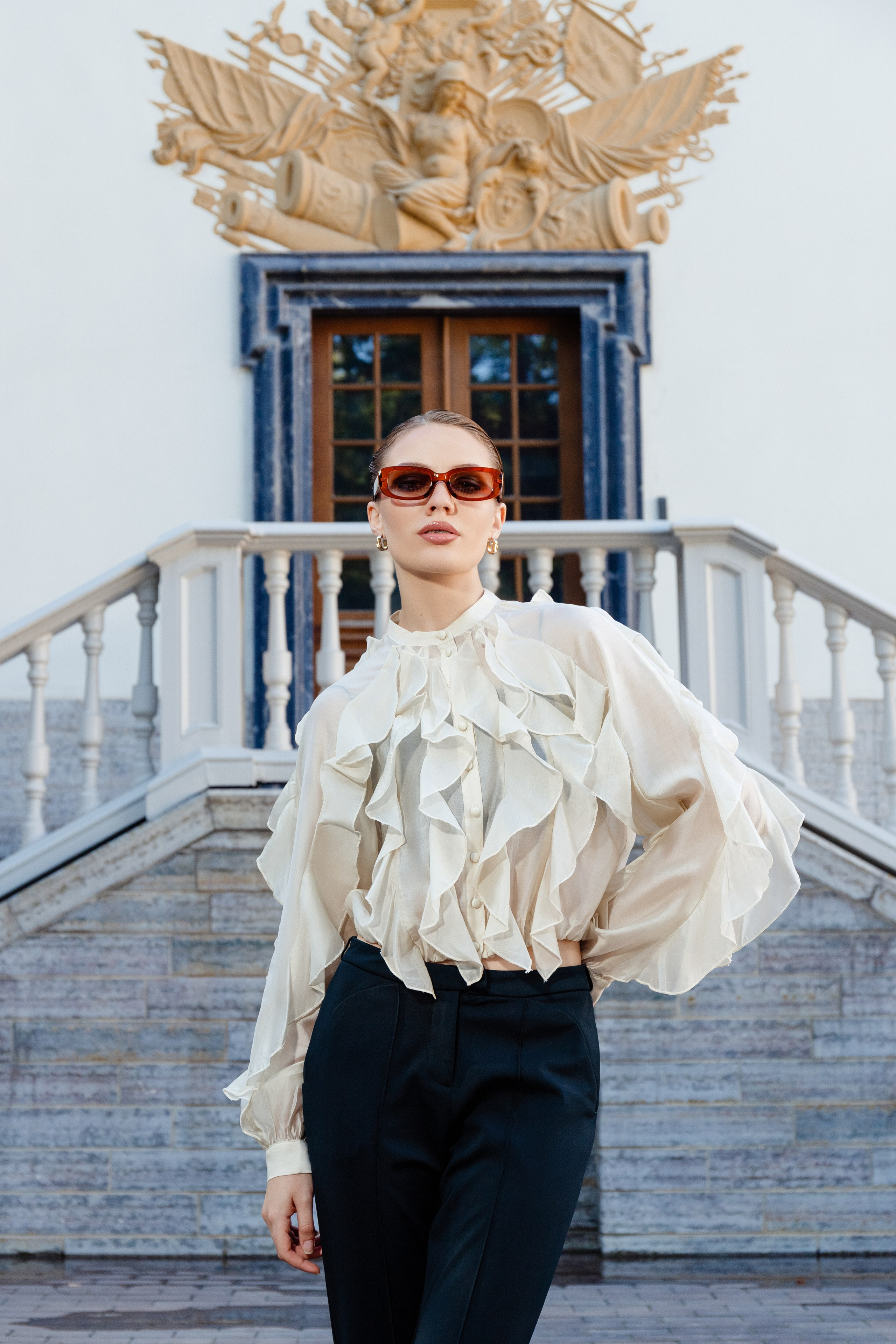 Летняя fashion-съёмка в Летнем саду