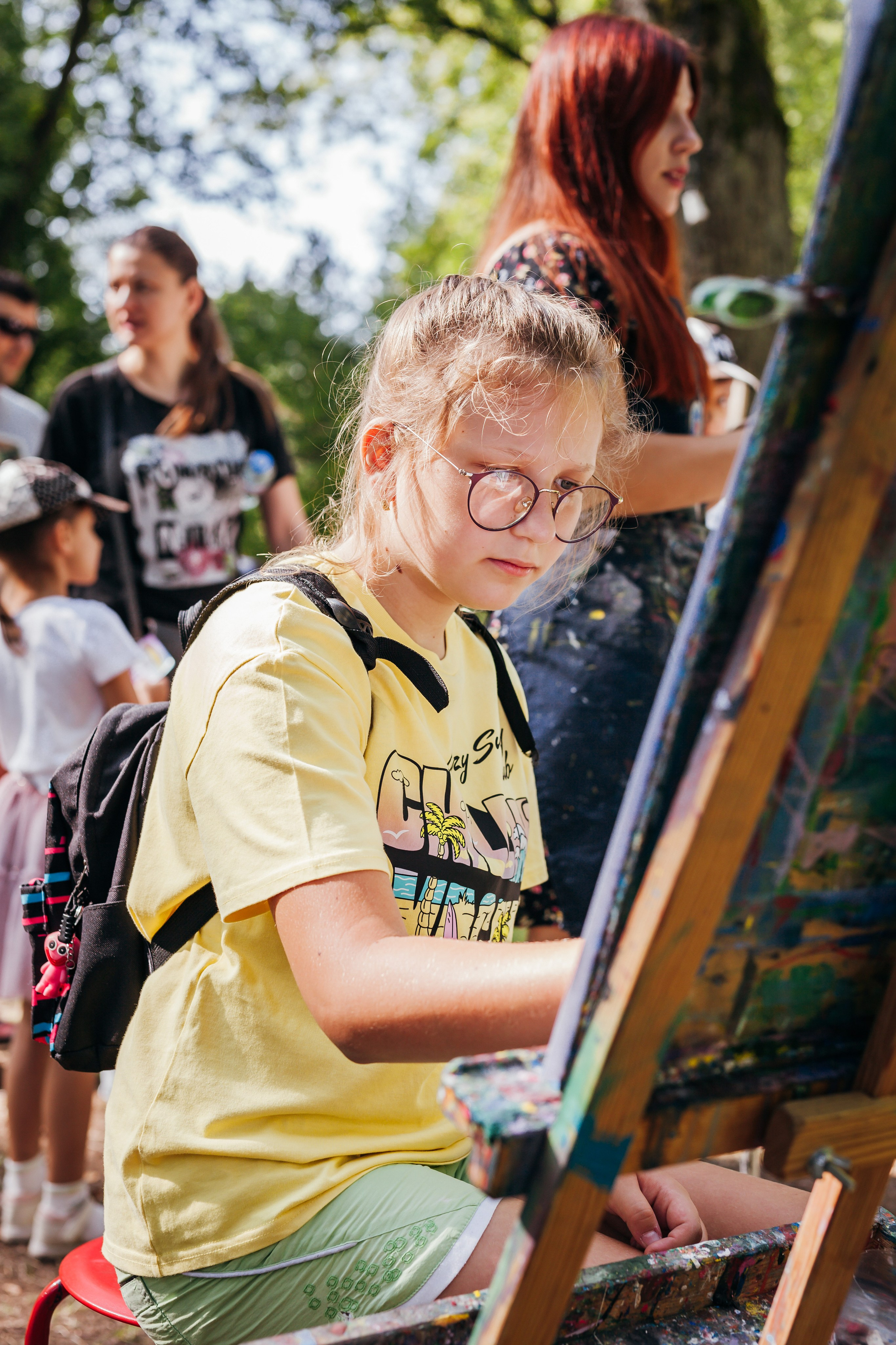 Фестиваль «Бэйбиум» ботанический сад. Портретный и семейный фотограф в Минске