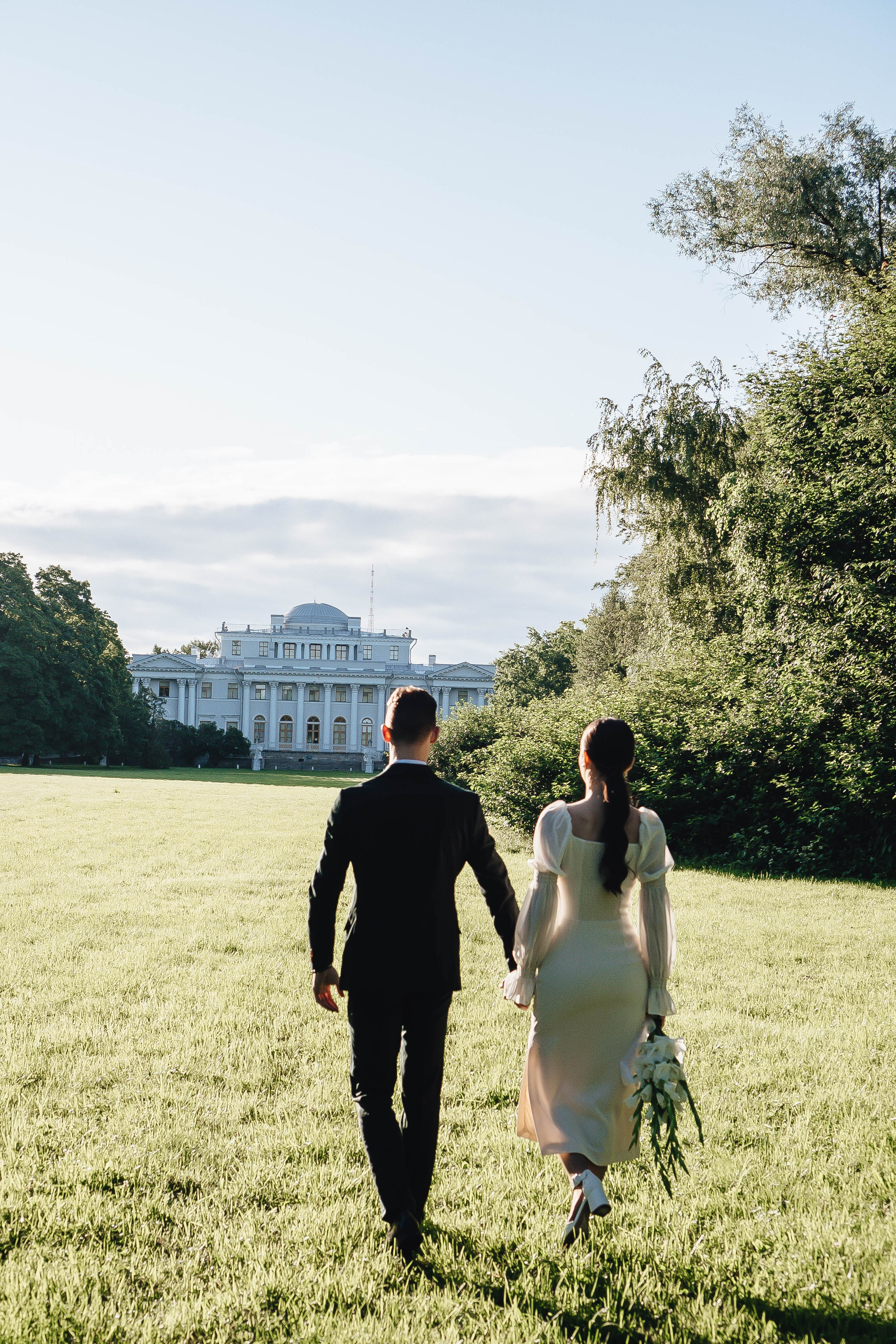 СВАДЕБНАЯ СЬЕМКА НА РАССВЕТЕ НА ЕЛАГИНОМ ОСТОРОВЕ. Профессиональный фотограф, Санкт-Петербург — Виктория Богомолова