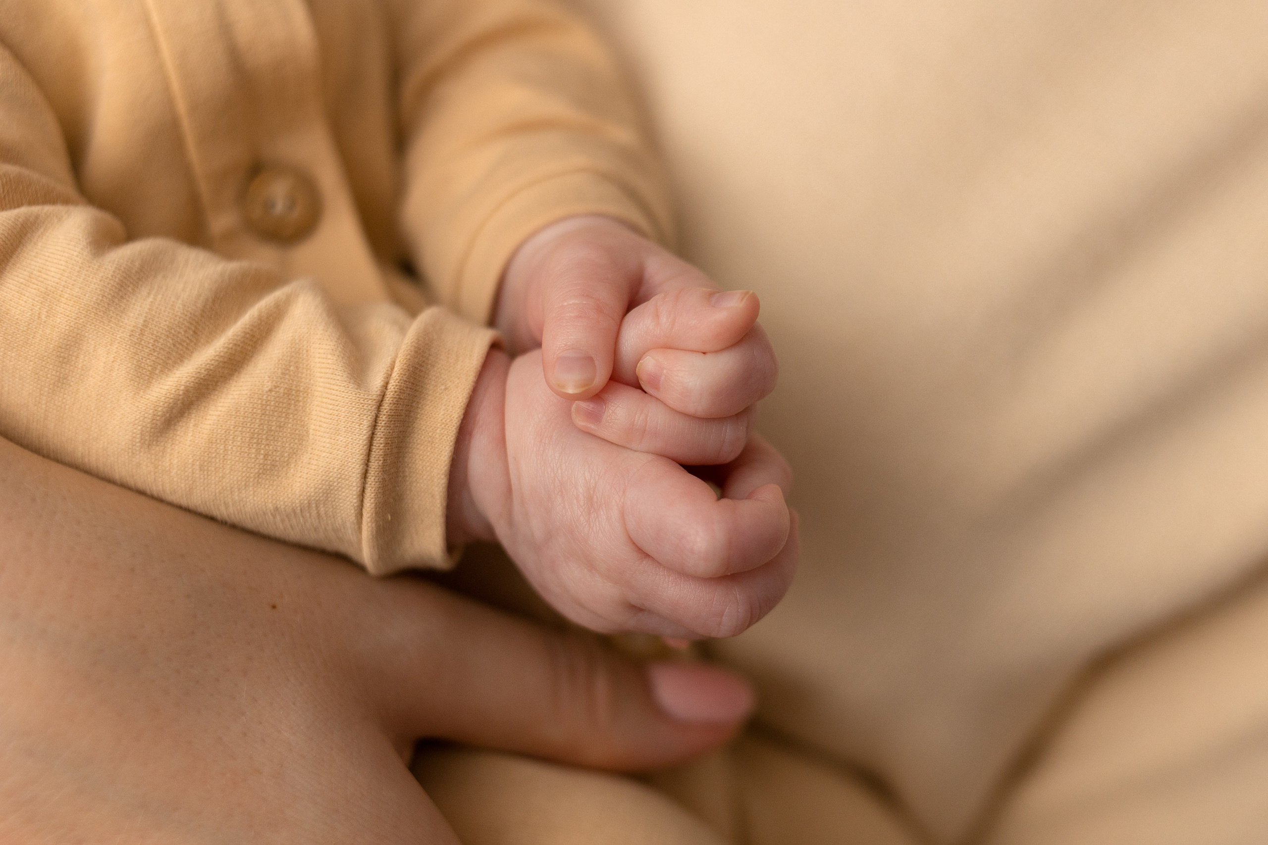 Фотосессия новорожденного в стиле LifeStyle в Санкт-Петербурге