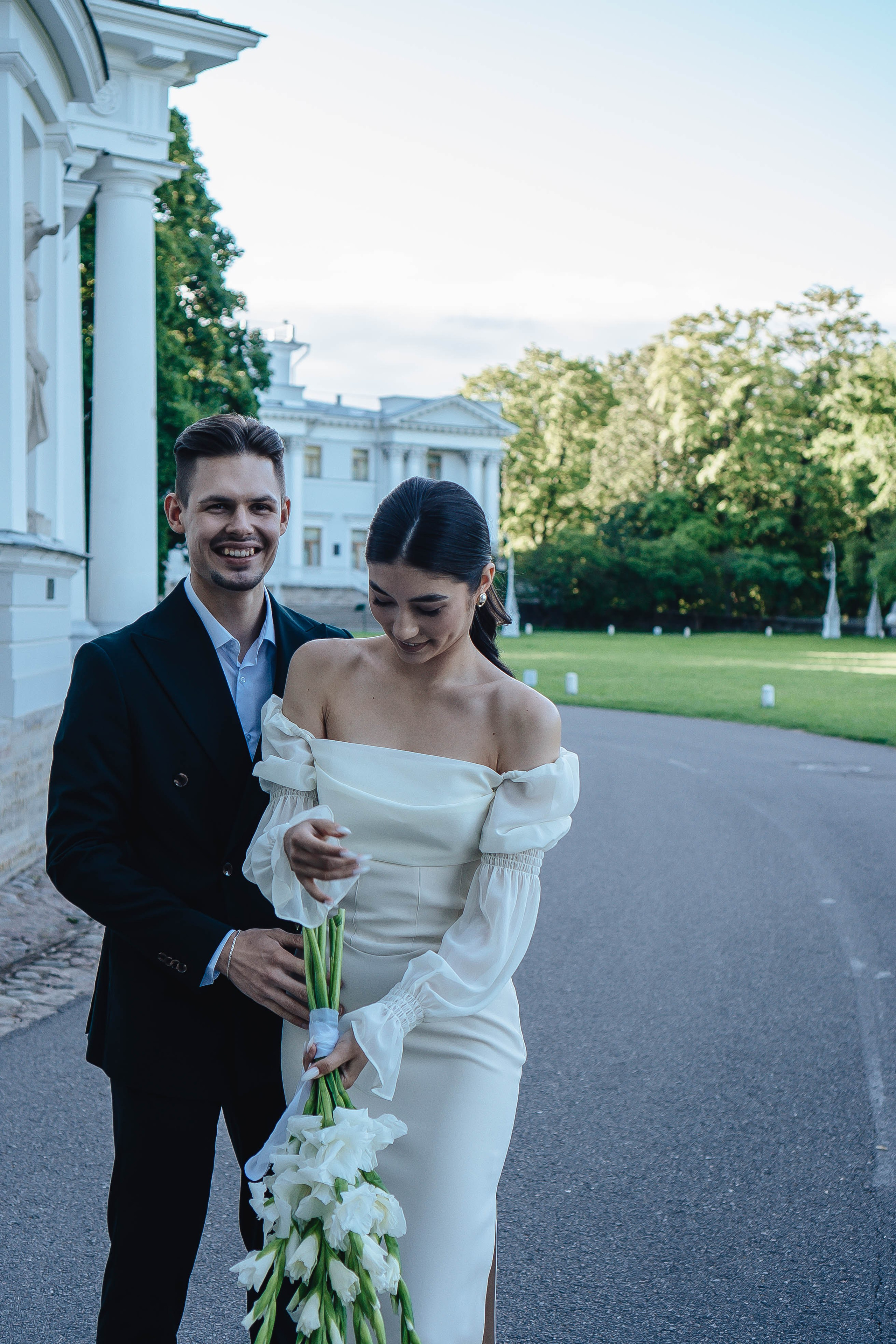 СВАДЕБНАЯ СЬЕМКА НА РАССВЕТЕ НА ЕЛАГИНОМ ОСТОРОВЕ. Профессиональный фотограф, Санкт-Петербург — Виктория Богомолова