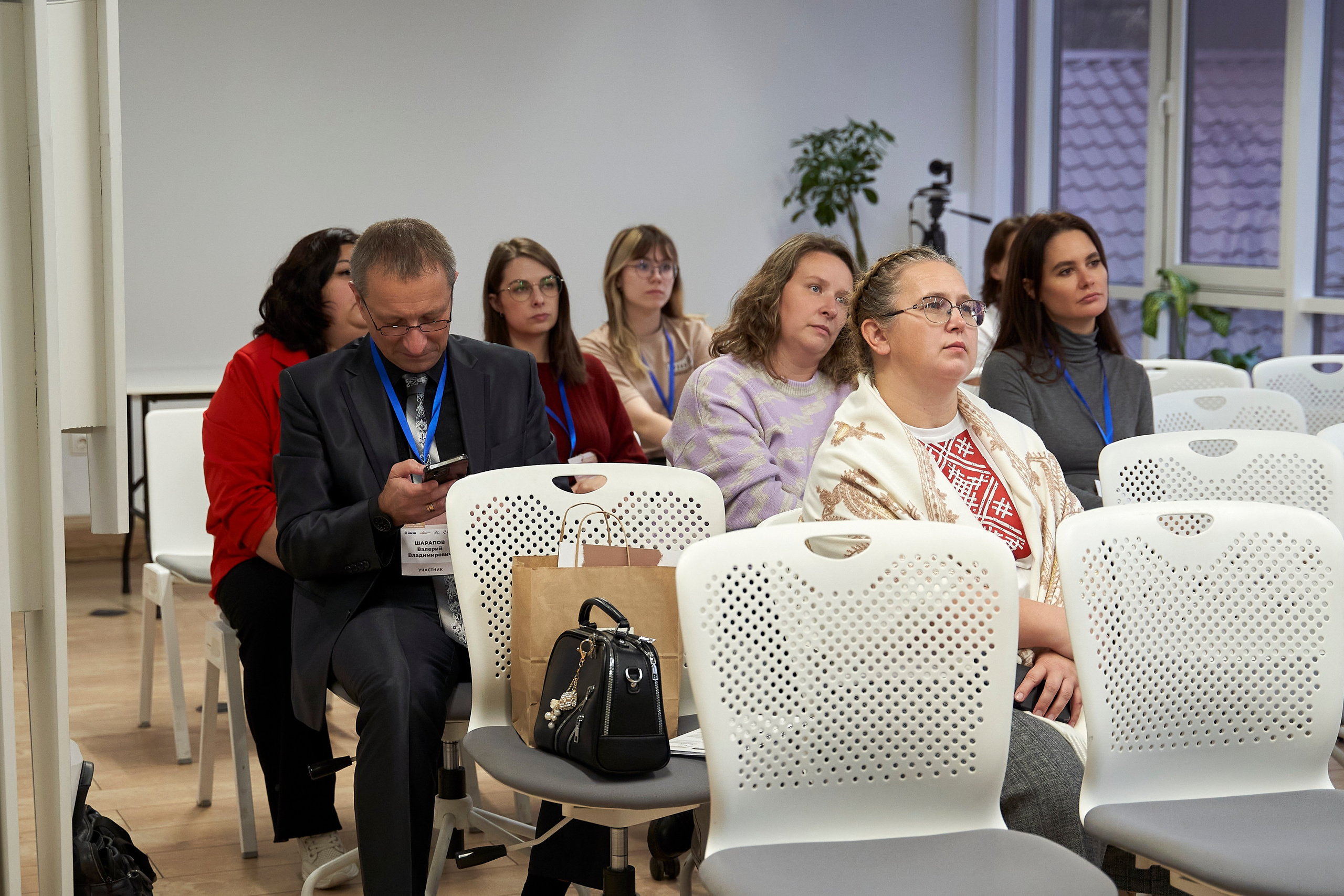 Межрегиональная конференция «Архивы и волонтерство в эпоху глобальной цифровизации». Репортажный фотограф Вилянов Евгений. Нижний Новгород