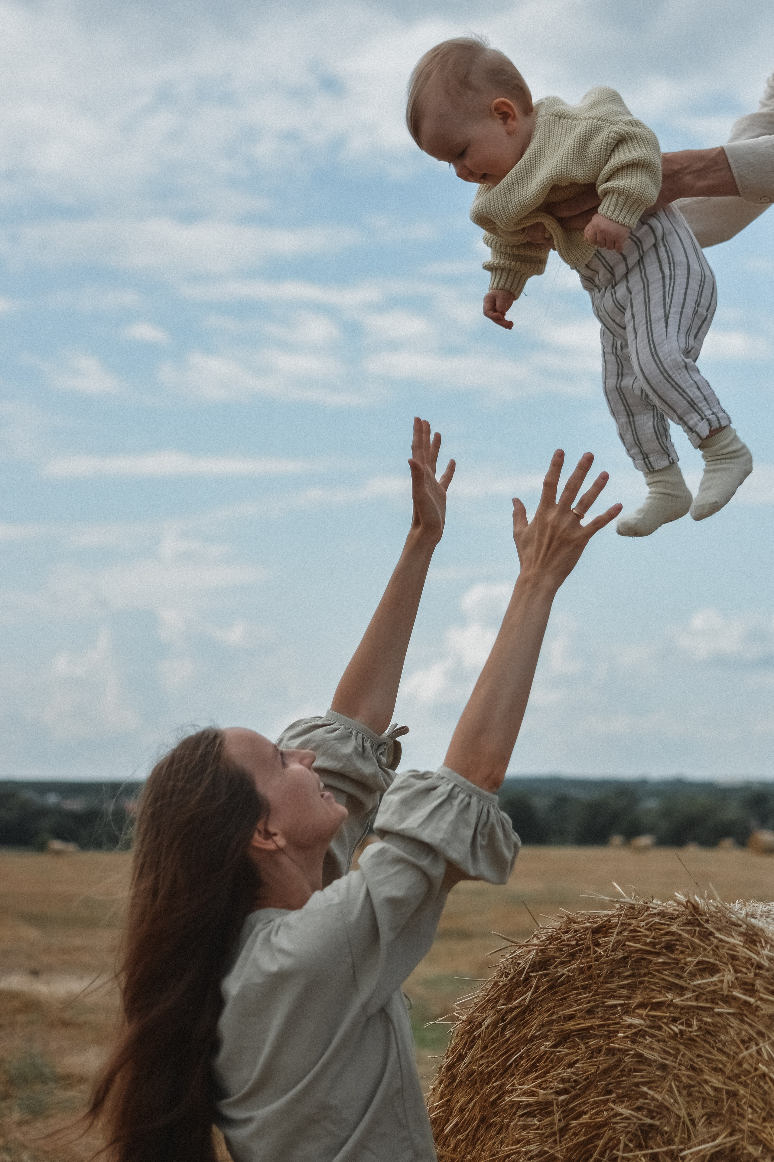 Семейная серия в поле. Alenasokolowa.ru