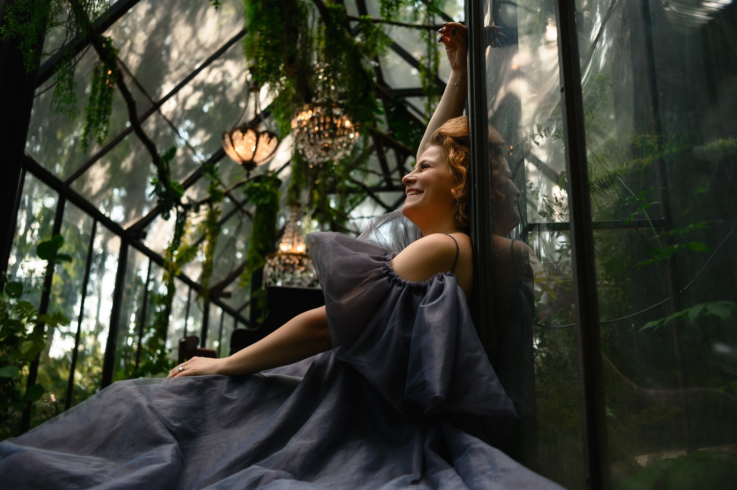 Анастасия. Оранжерея. Фотограф Марина Росси