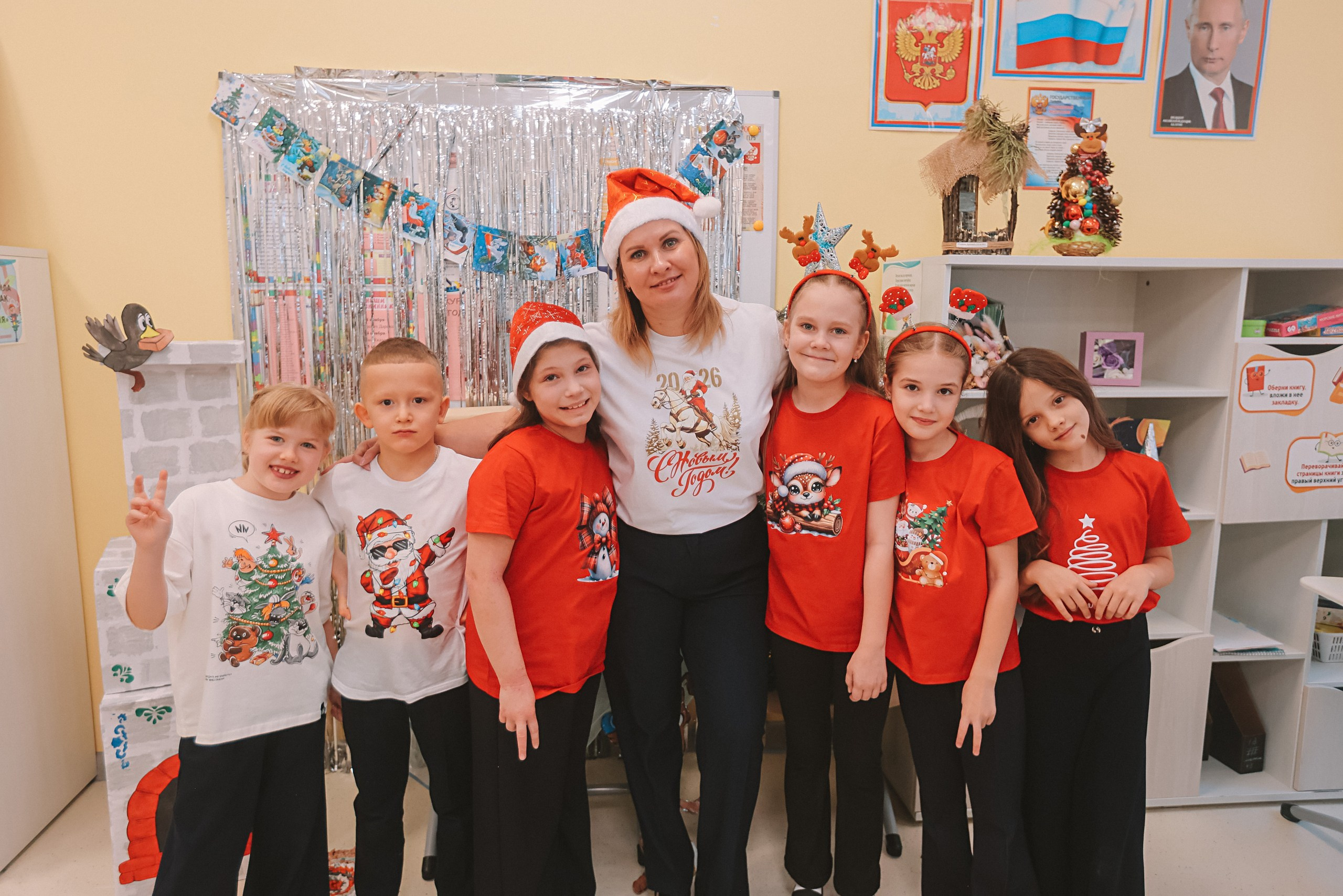 Новогодняя в школе 2 класс. Семейный фотограф Тюмень, фотограф на роды Салмина Мария