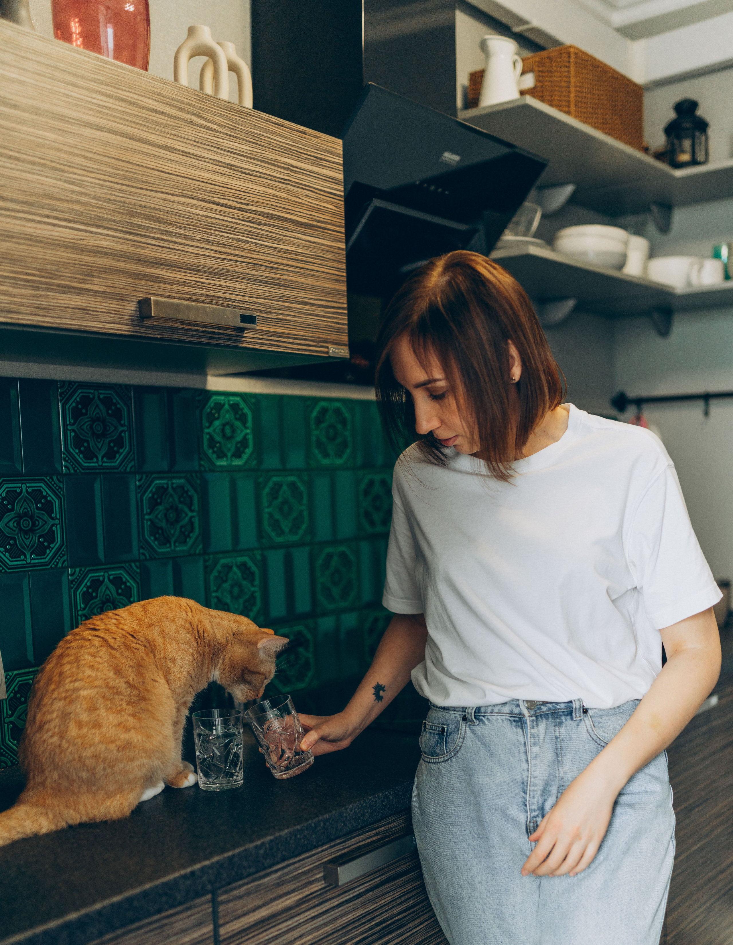 Даша и Брукс. Фотограф анималист в Спб недорого Олеся Майорова