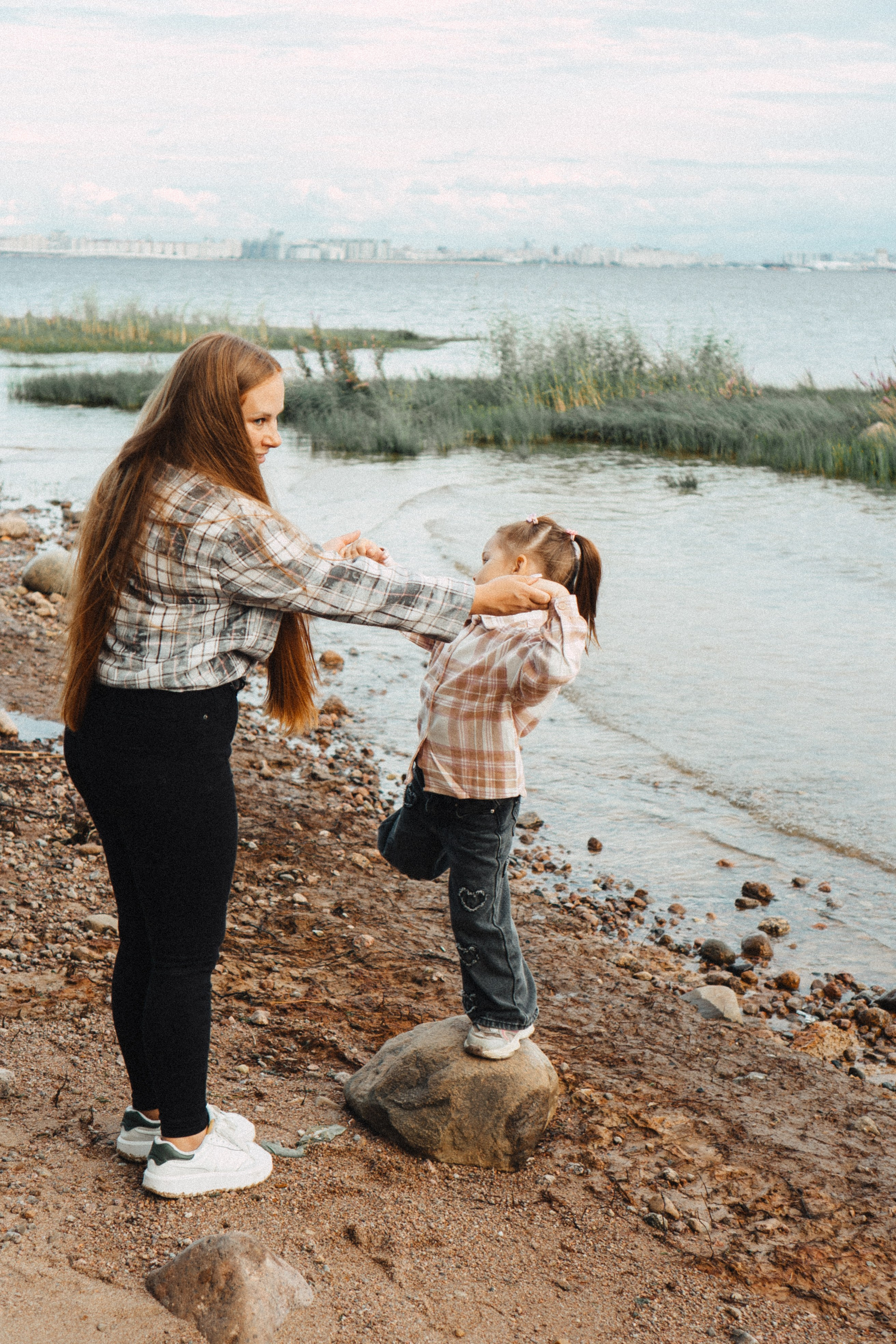 МАМА И ДОЧКА НА ФИНСКОМ ЗАЛИВЕ. Профессиональный фотограф, Санкт-Петербург — Виктория Богомолова