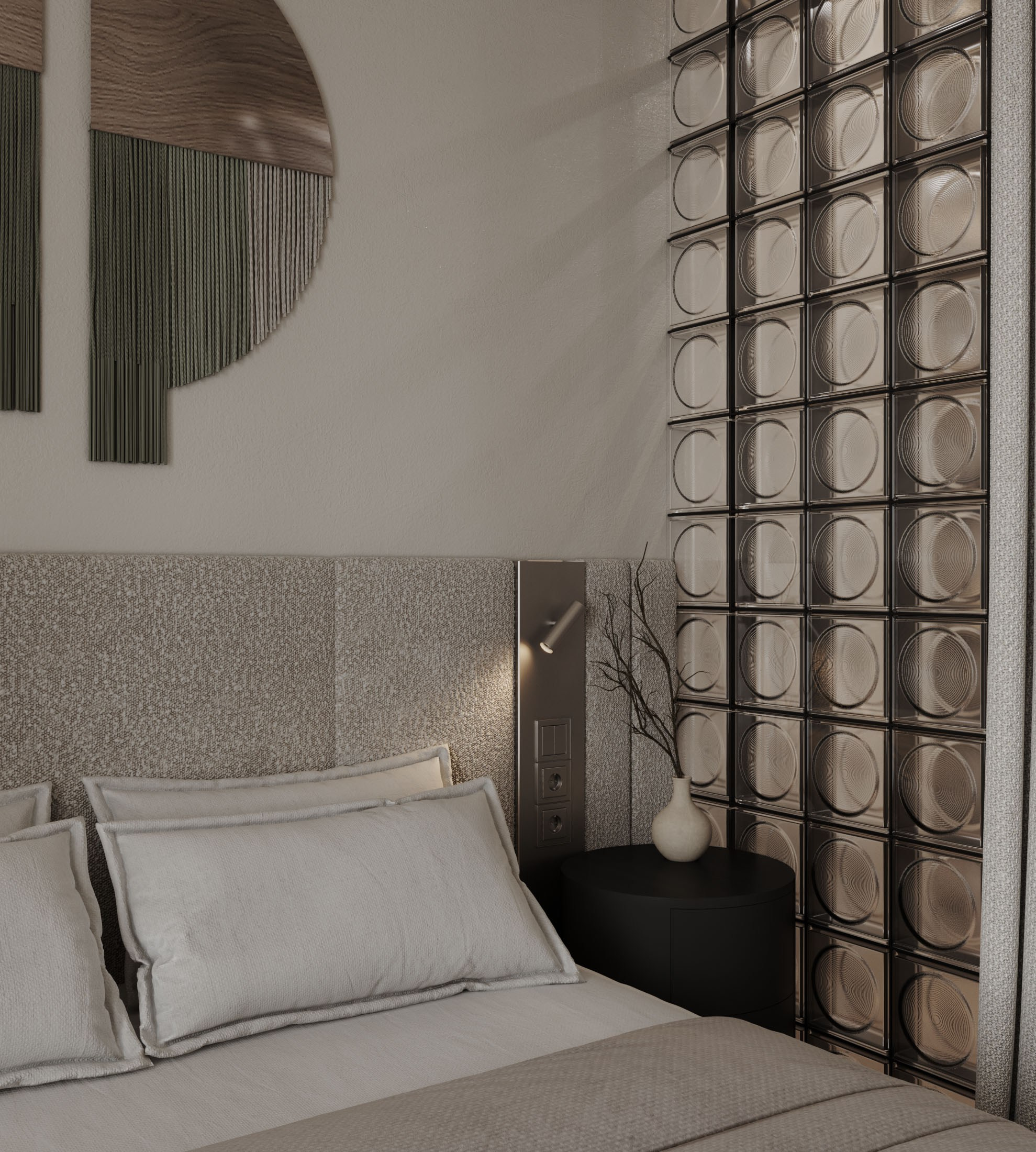 Спальня. Интерьерная 3D Визуализация