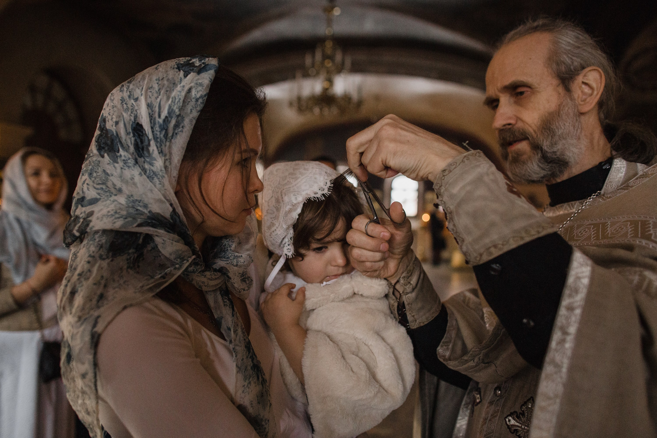 Крещение. Репортажный и свадебный фотограф в Москве Лена Таращенко