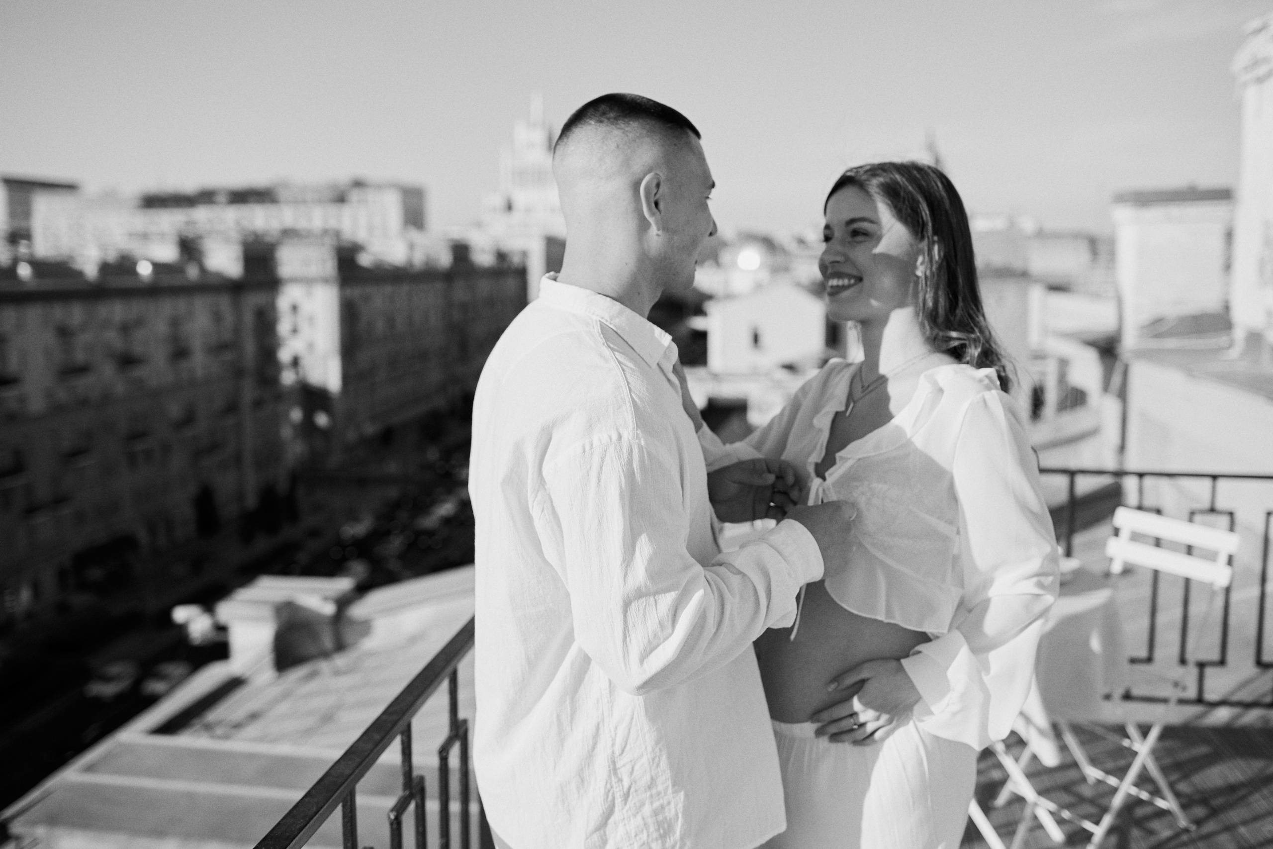 Любовь на крыше. Свадебный фотограф Москва Татьяна Кундельчук