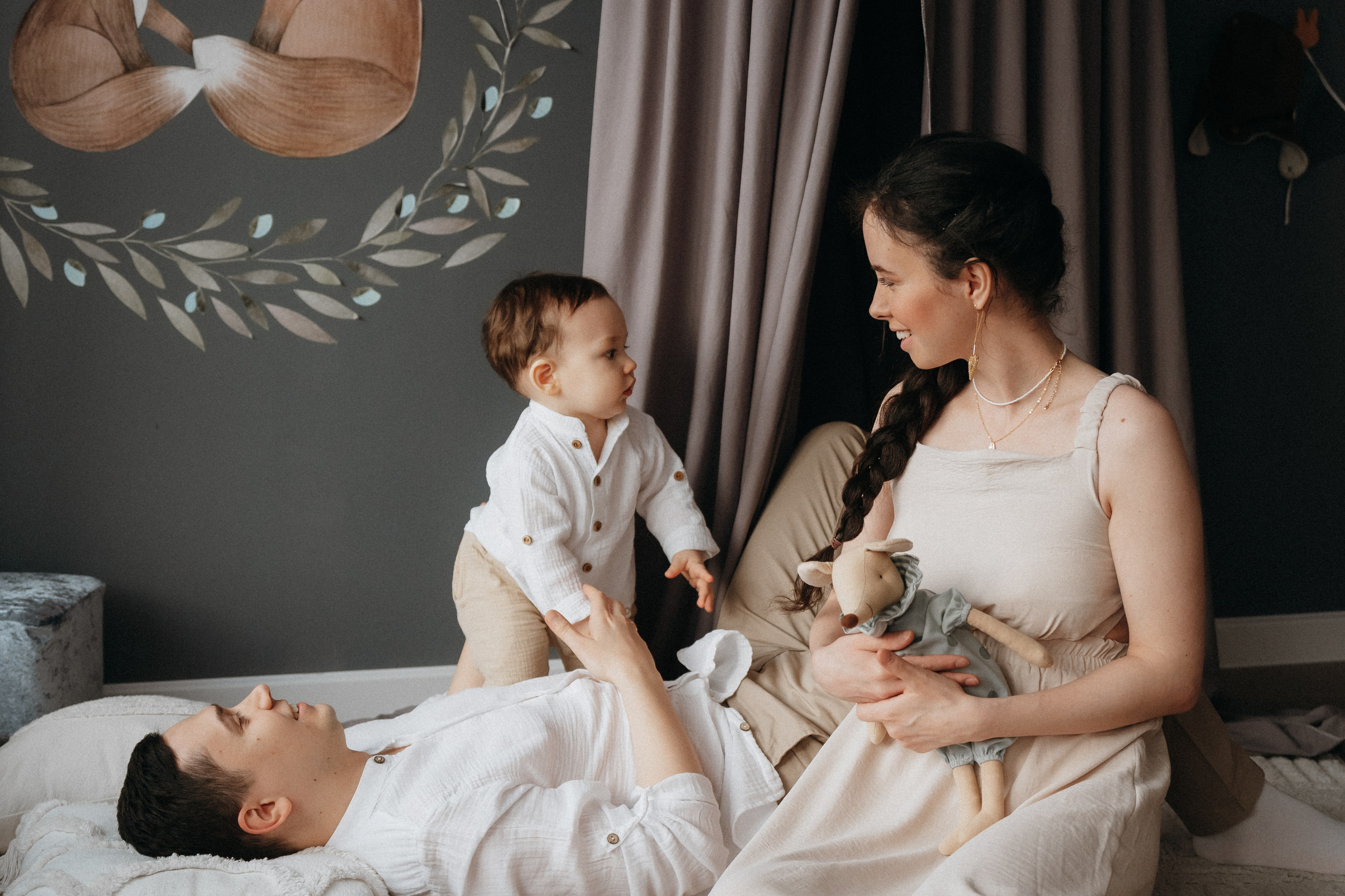 Семейная и детская фотосъемка в студии в Архангельске. Портретный и свадебный фотограф в Архангельске Елизавета Стрекаловская