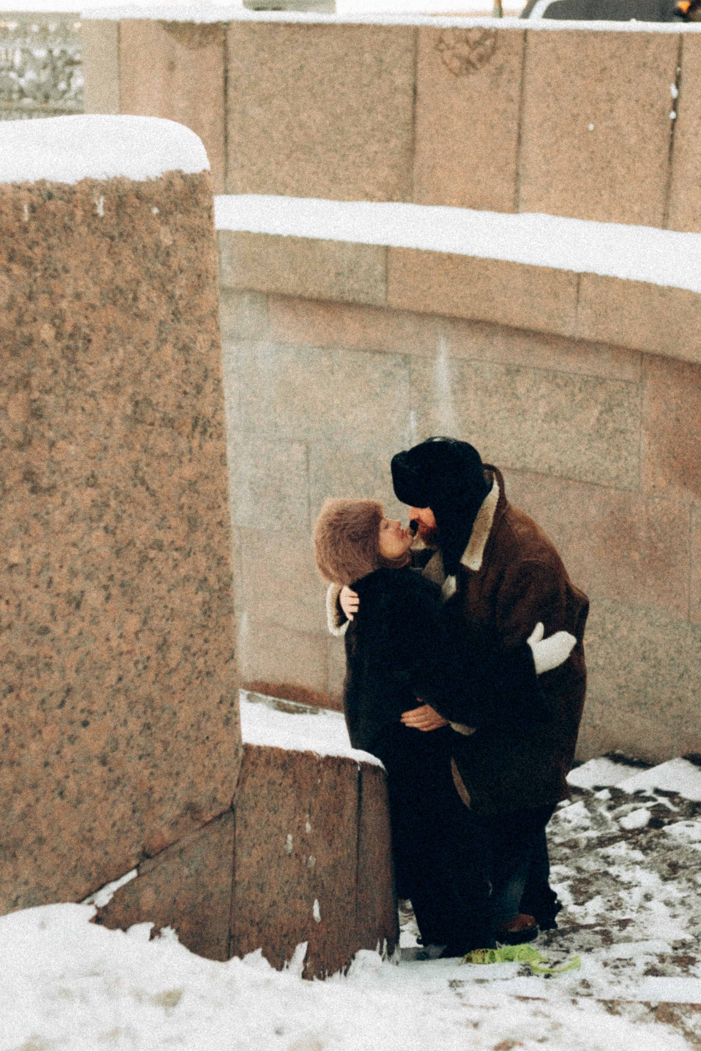 LoveStory зимняя. Фотограф Санкт-Петербург Князева Елизавета