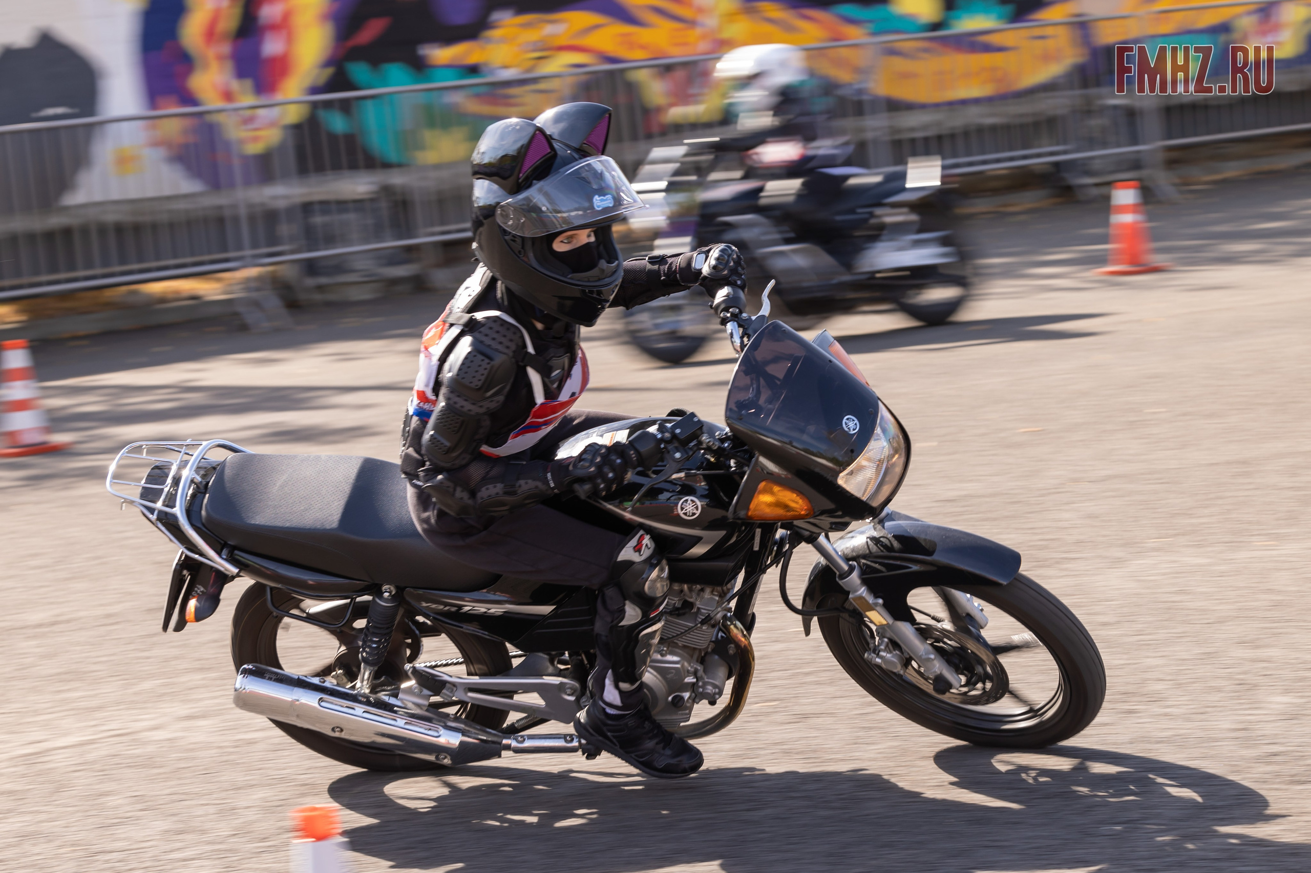 Соревнования по мотоджимхане на площадке Мосгортранс 15.09.2024. Фотограф Владимир Охрименко
