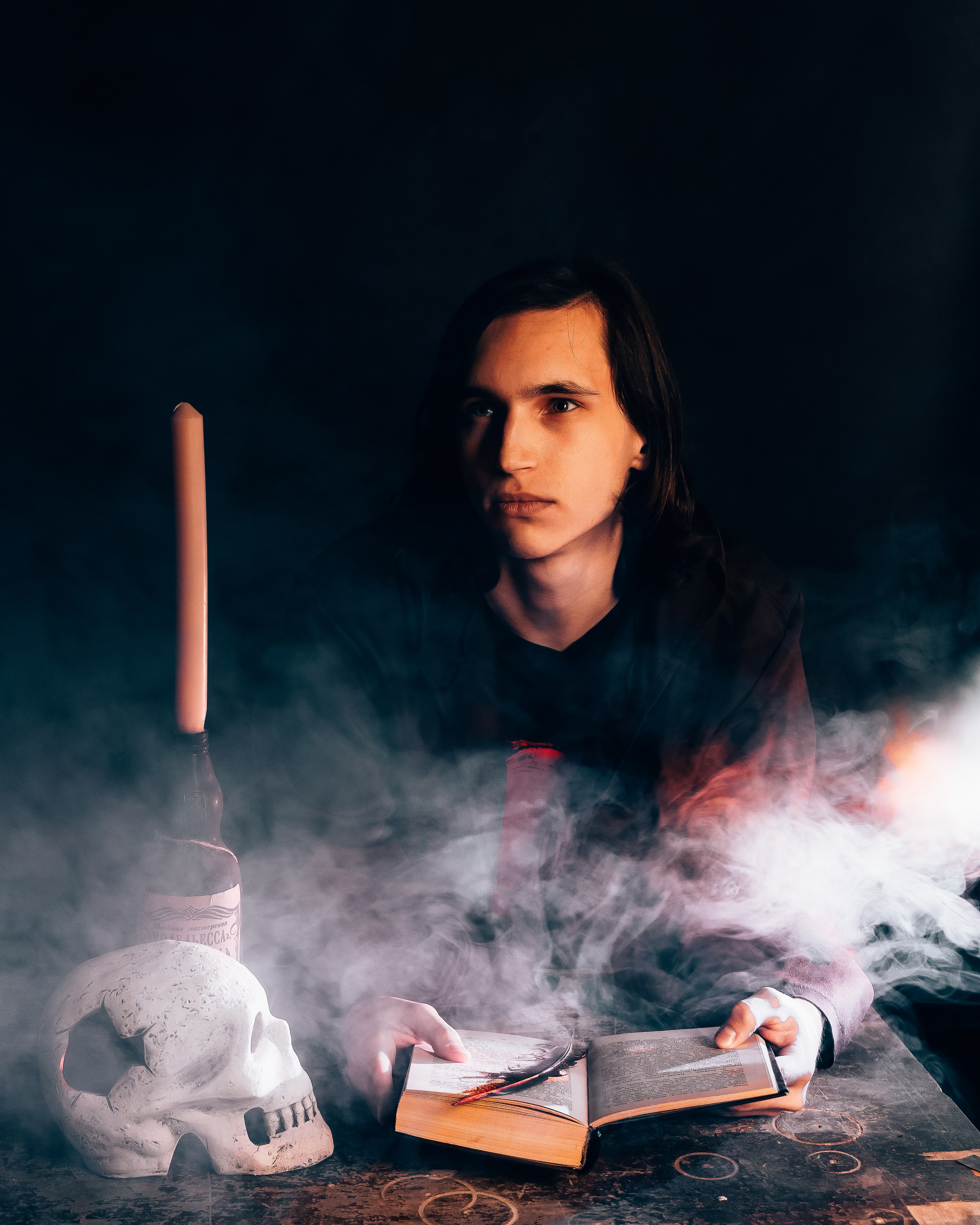 МАКСИМ СВЕТОВЫЕ ЭФФЕКТЫ + ДЫМ. Фотограф Владимир Роля