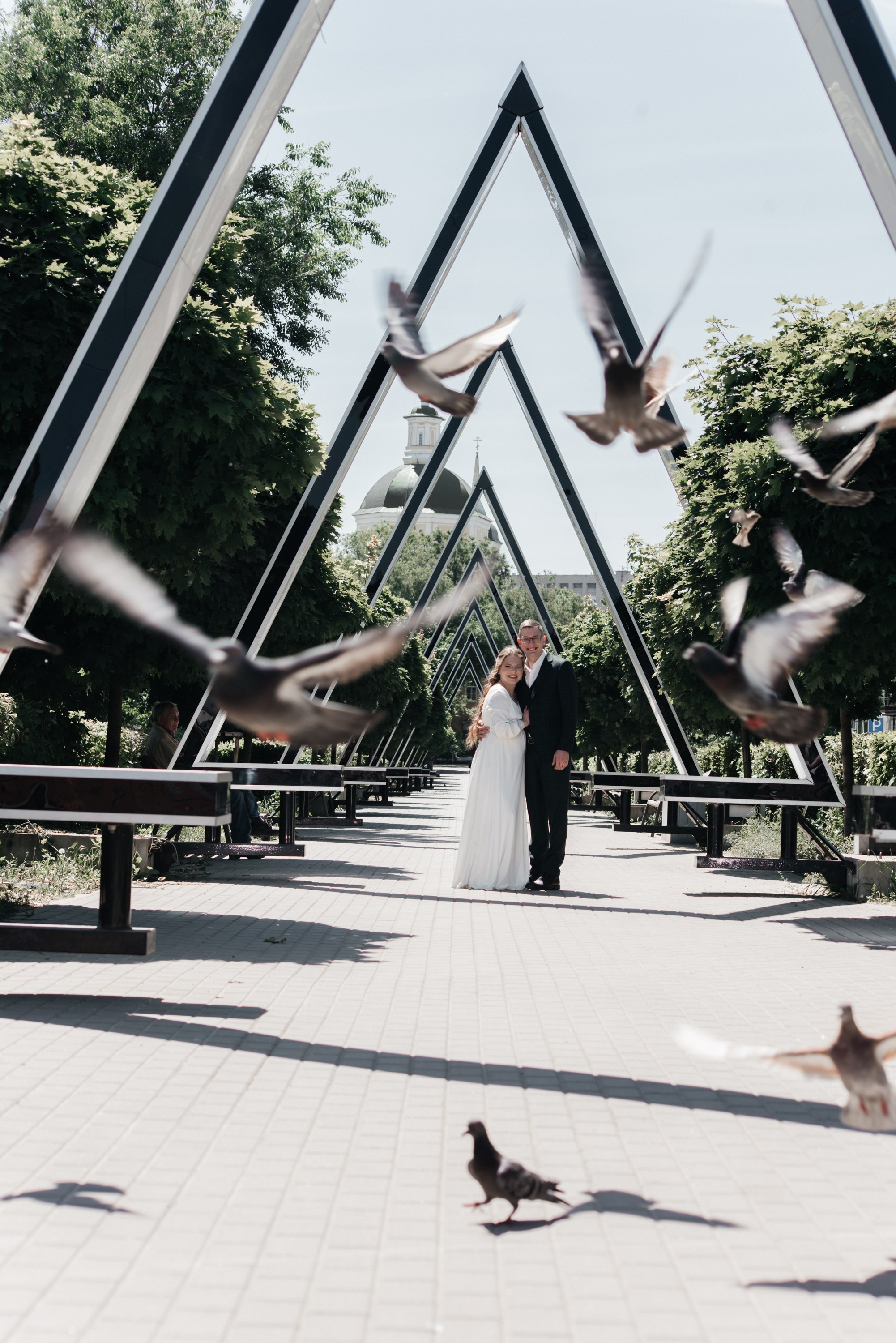 Свадебная фотосессия в парке Воронеж