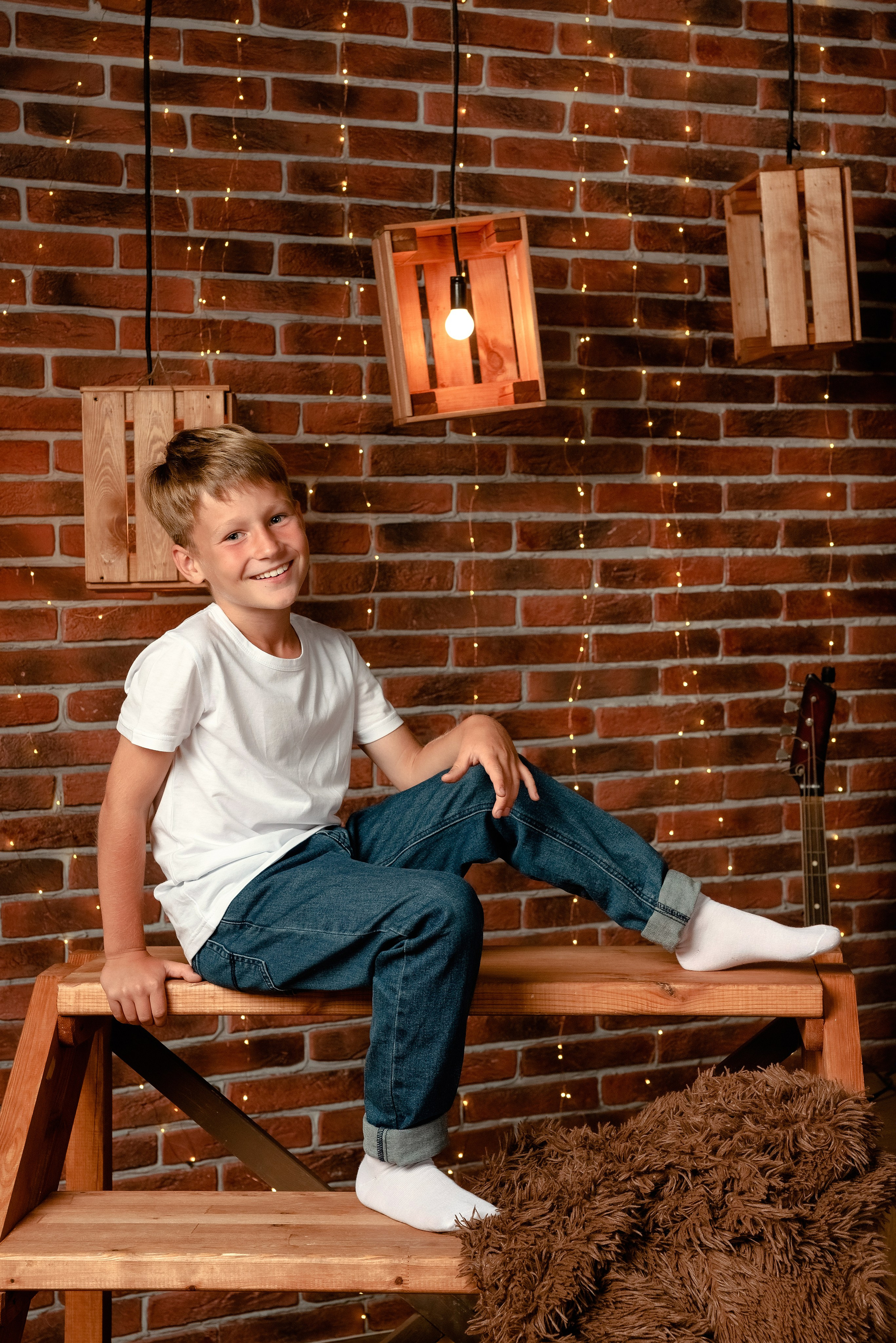 Семейная фотосессия в студии