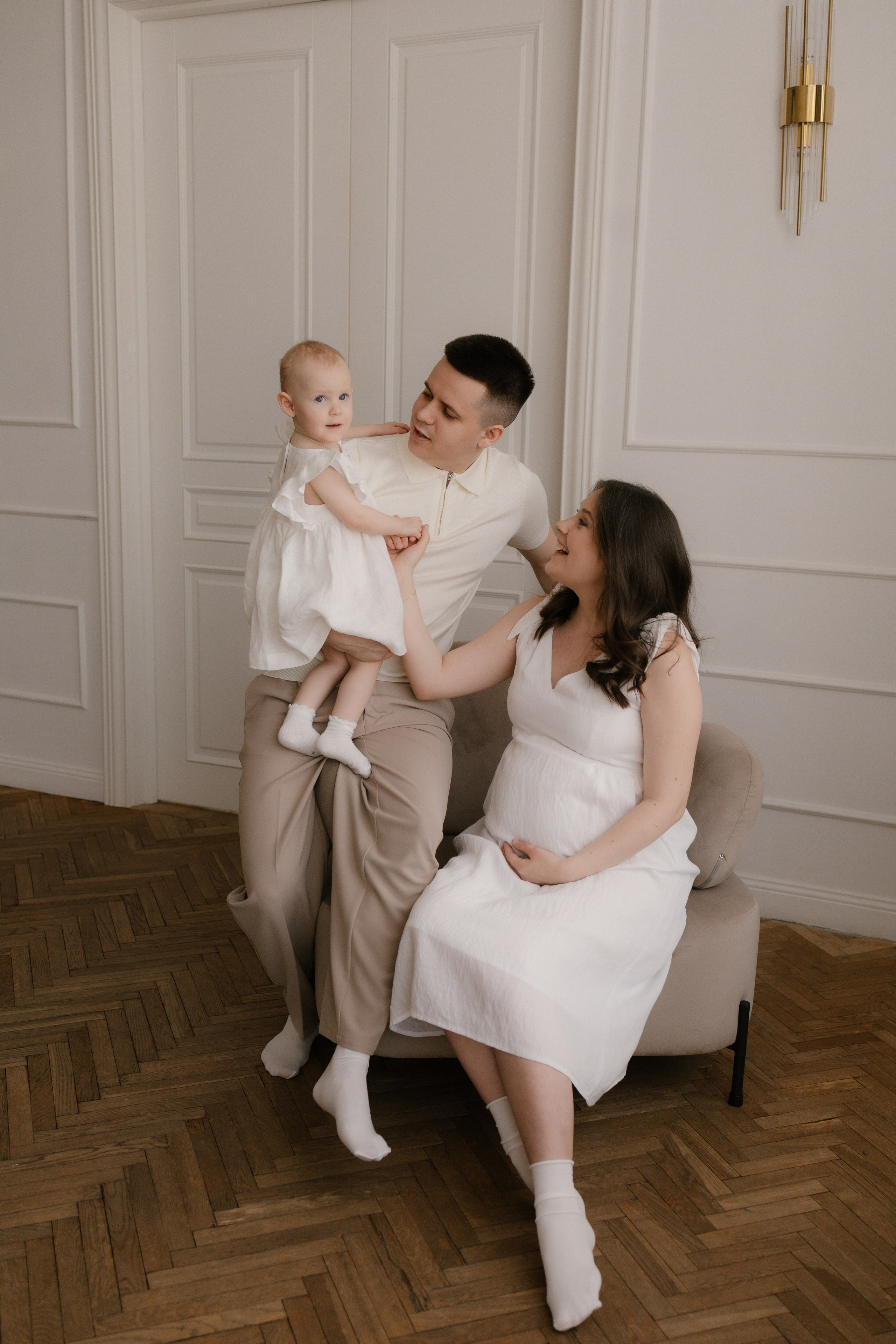 Юля, Влад, Арина +1. Семейный фотограф в Москве Аникина Наталья