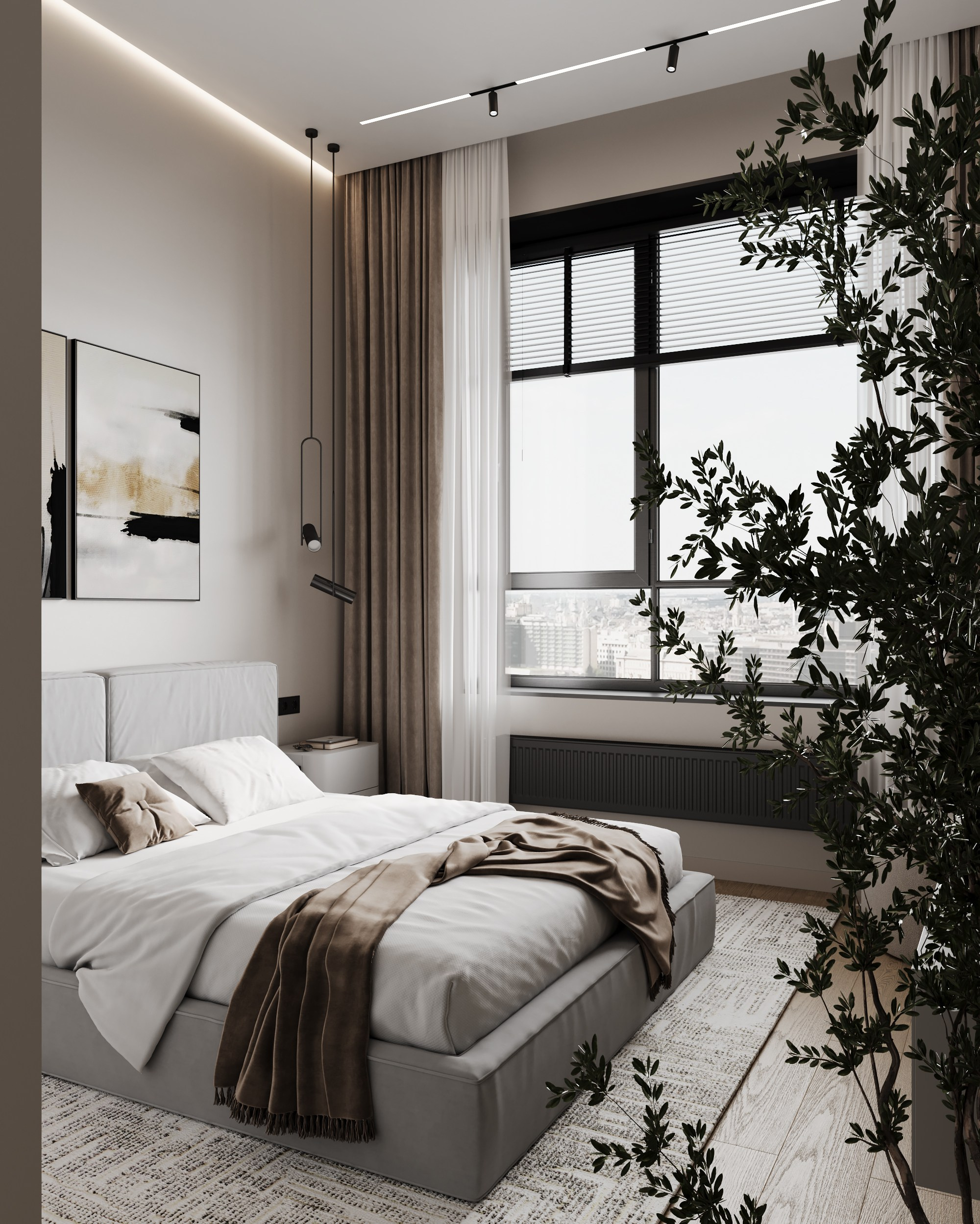 Zolotorozhsky. Дизайн интерьера | 3D визуализация | Миланская Марина