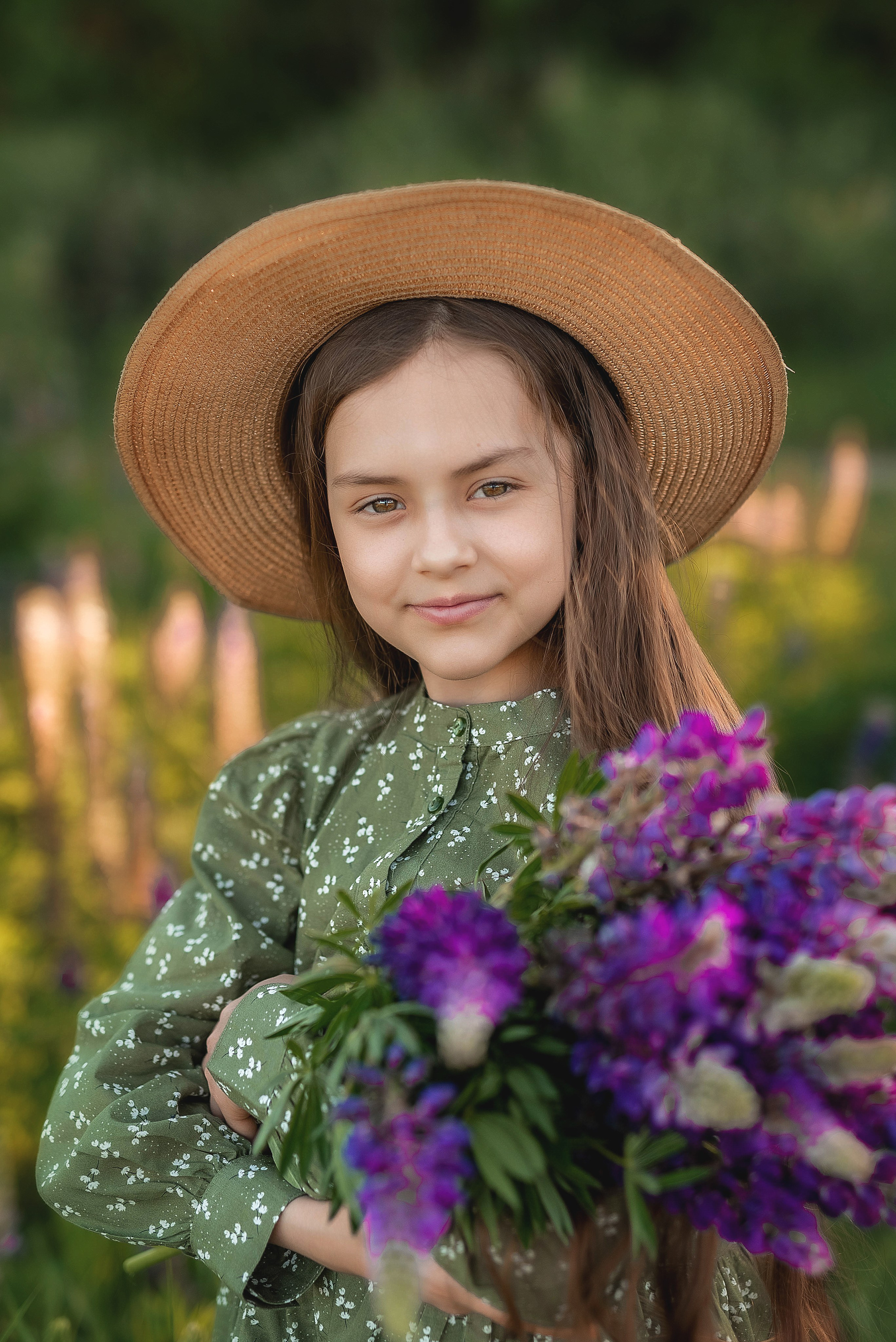 Фотосессия в люпинах. Семейный, детский фотограф в Воронеже Анна Никитина