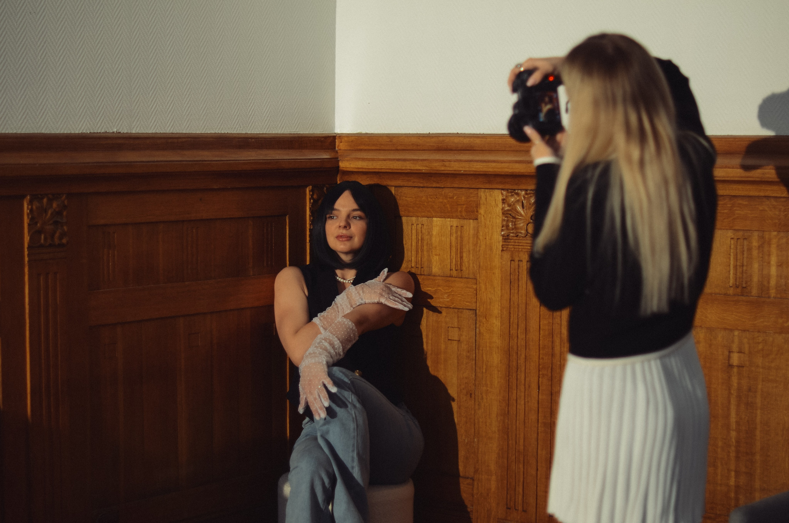 Backstage. Фотограф Анна Почи / Москва