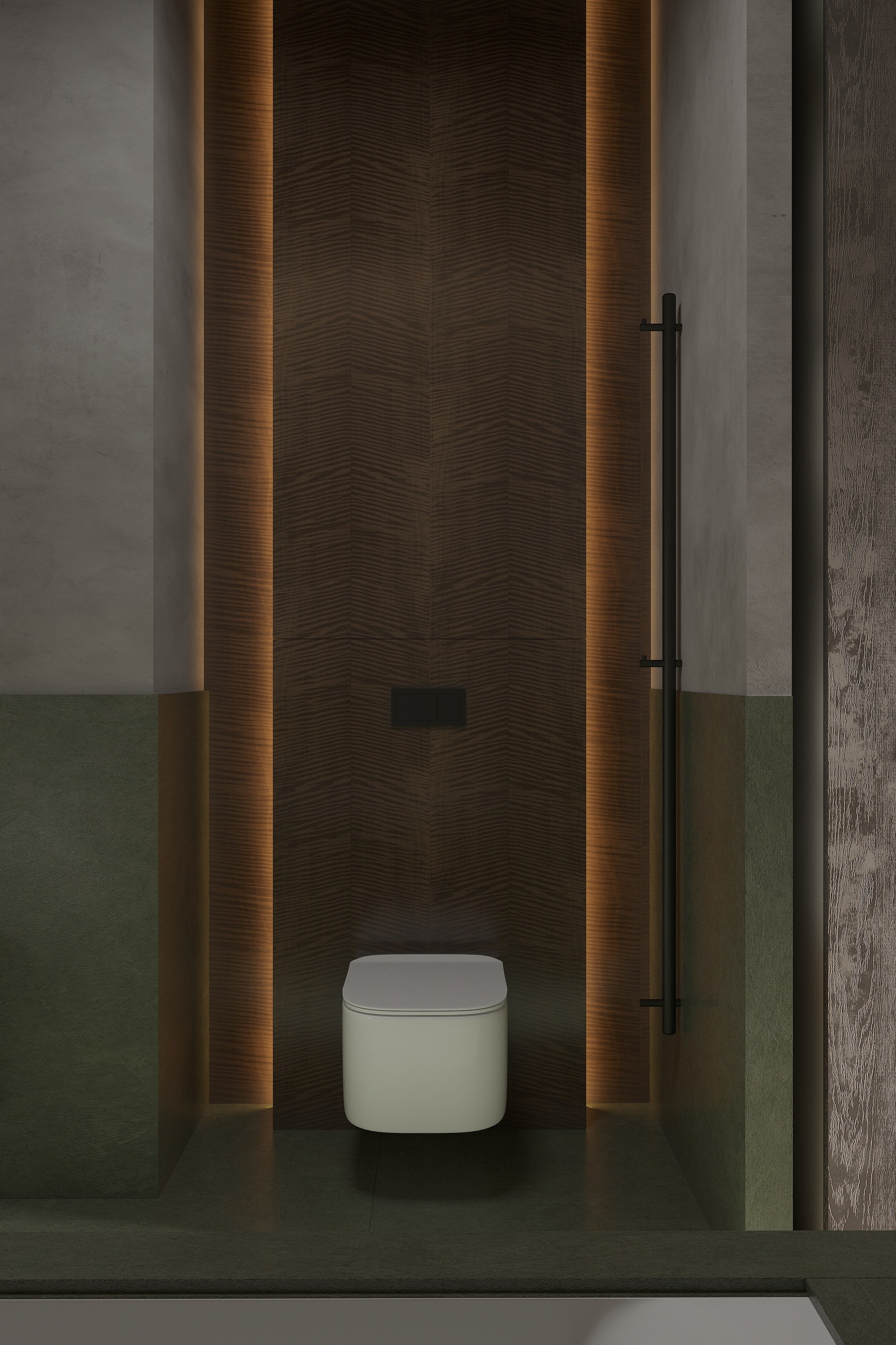 3д визуализация кв. 70 м² г. Москва. Ксения. 3D‑визуализатор